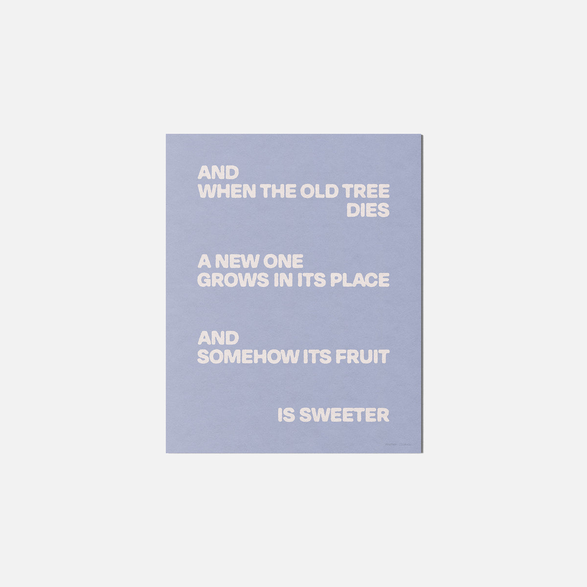 TREE PRINT