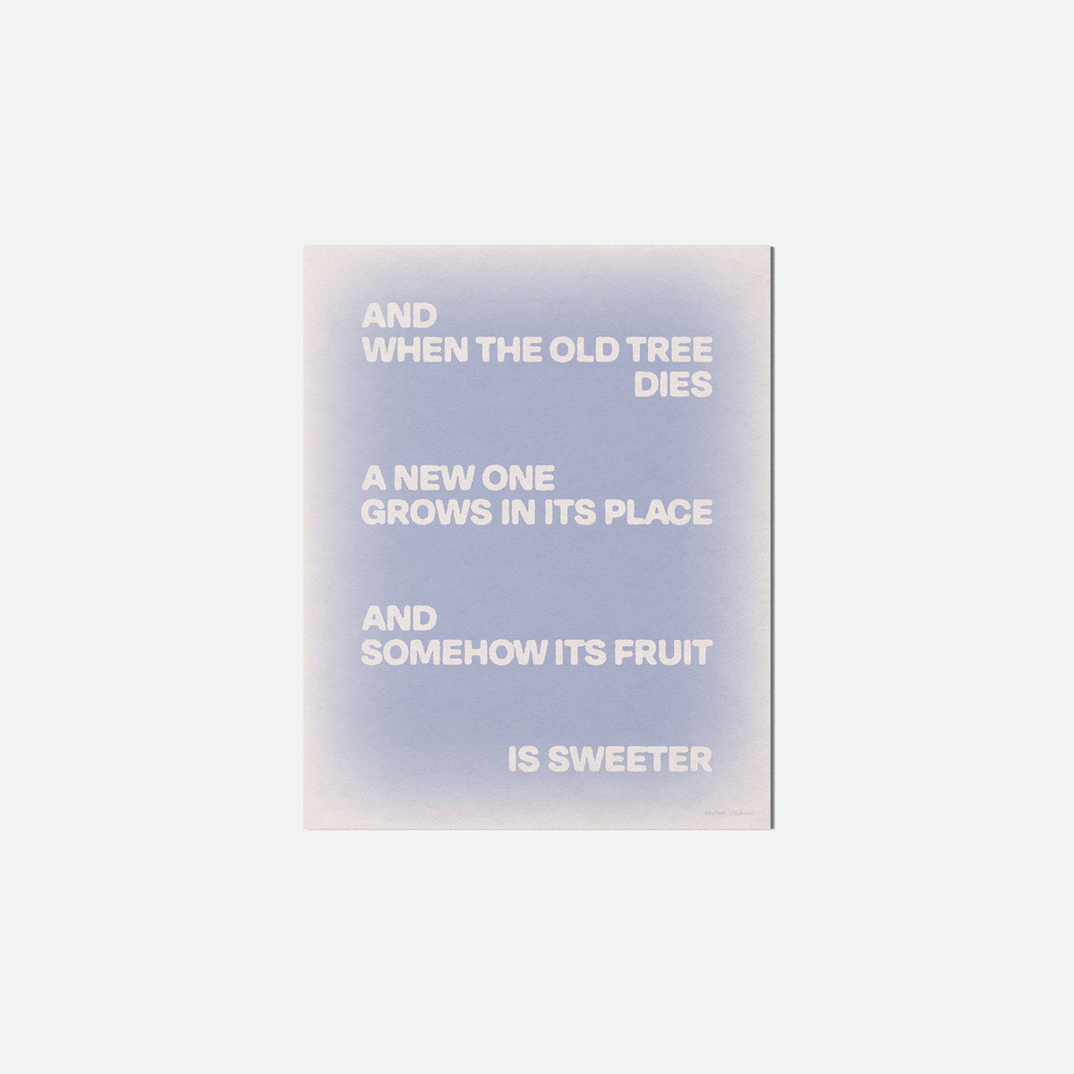 TREE PRINT