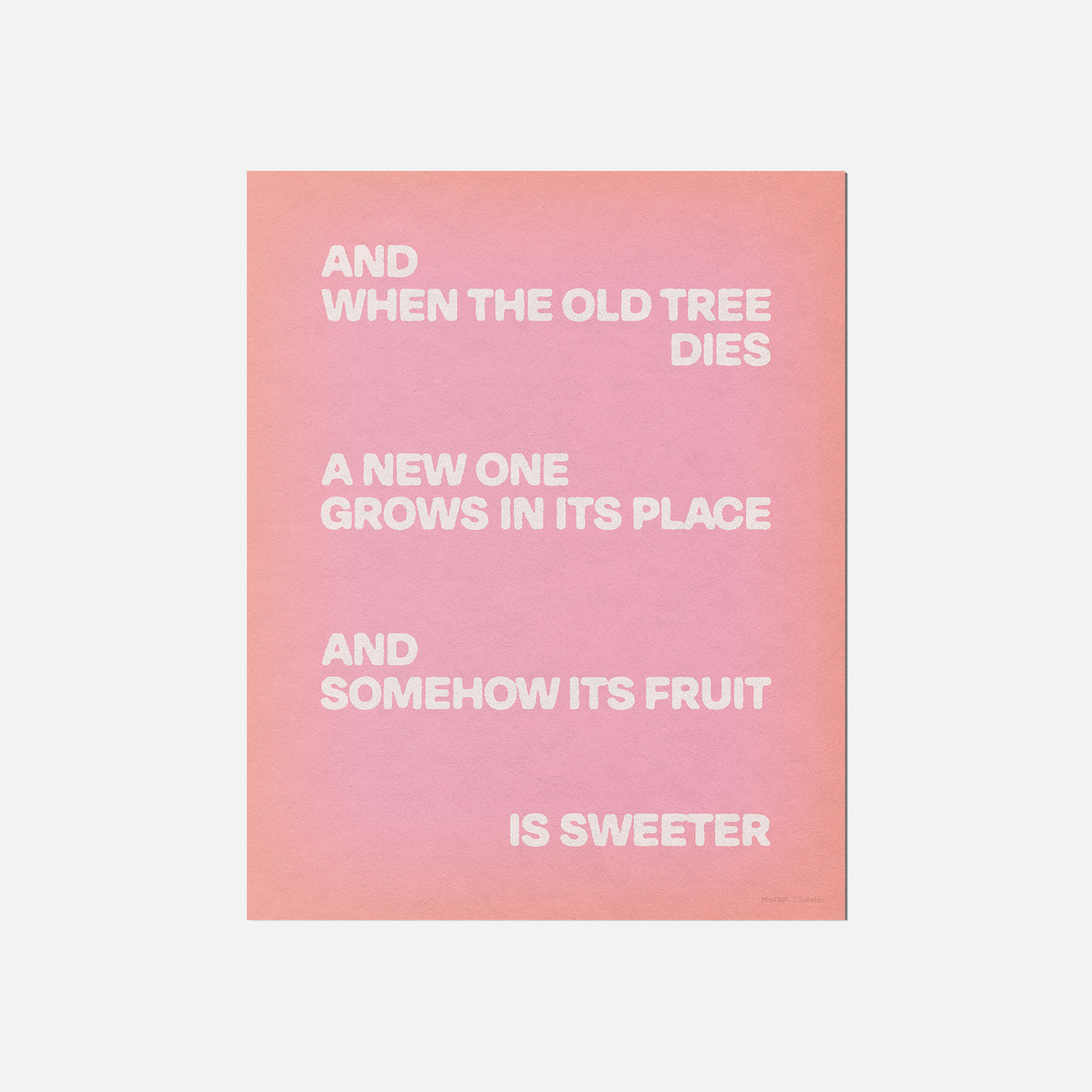 TREE PRINT