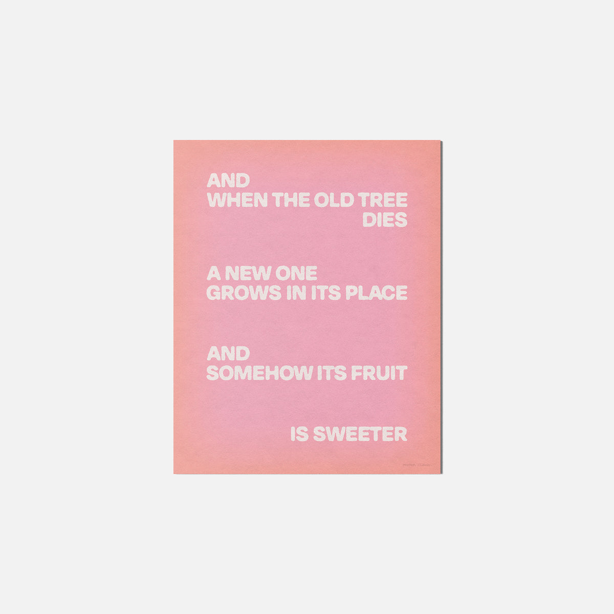 TREE PRINT