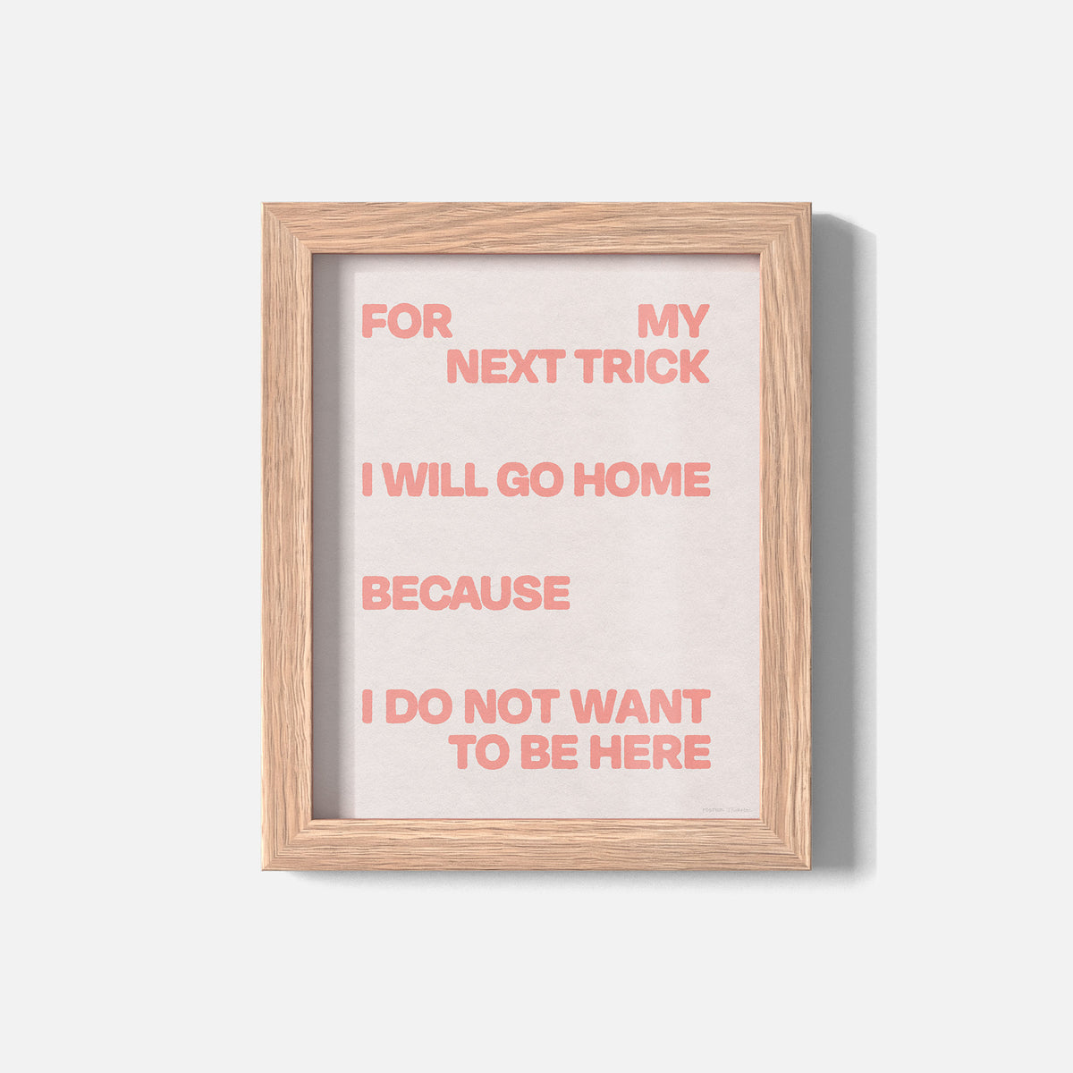 TRICK PRINT