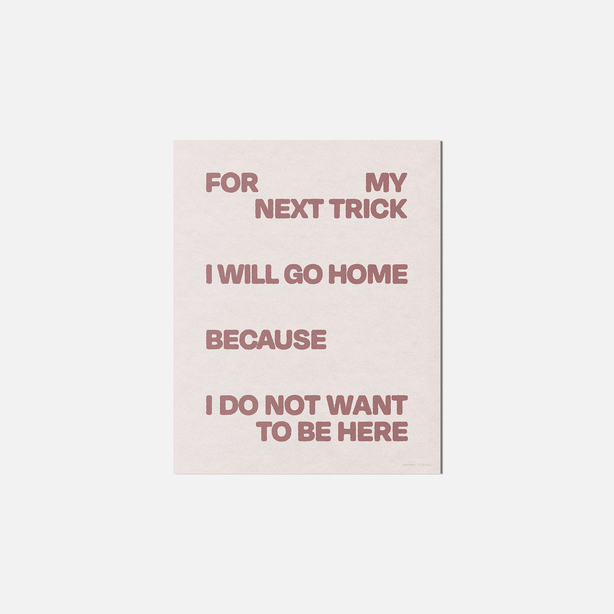 TRICK PRINT