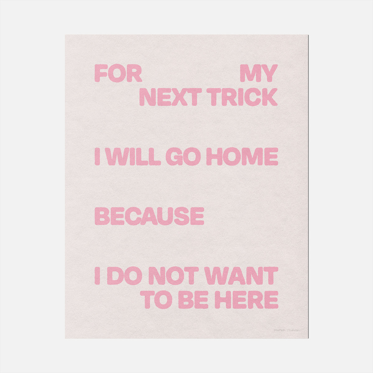TRICK PRINT