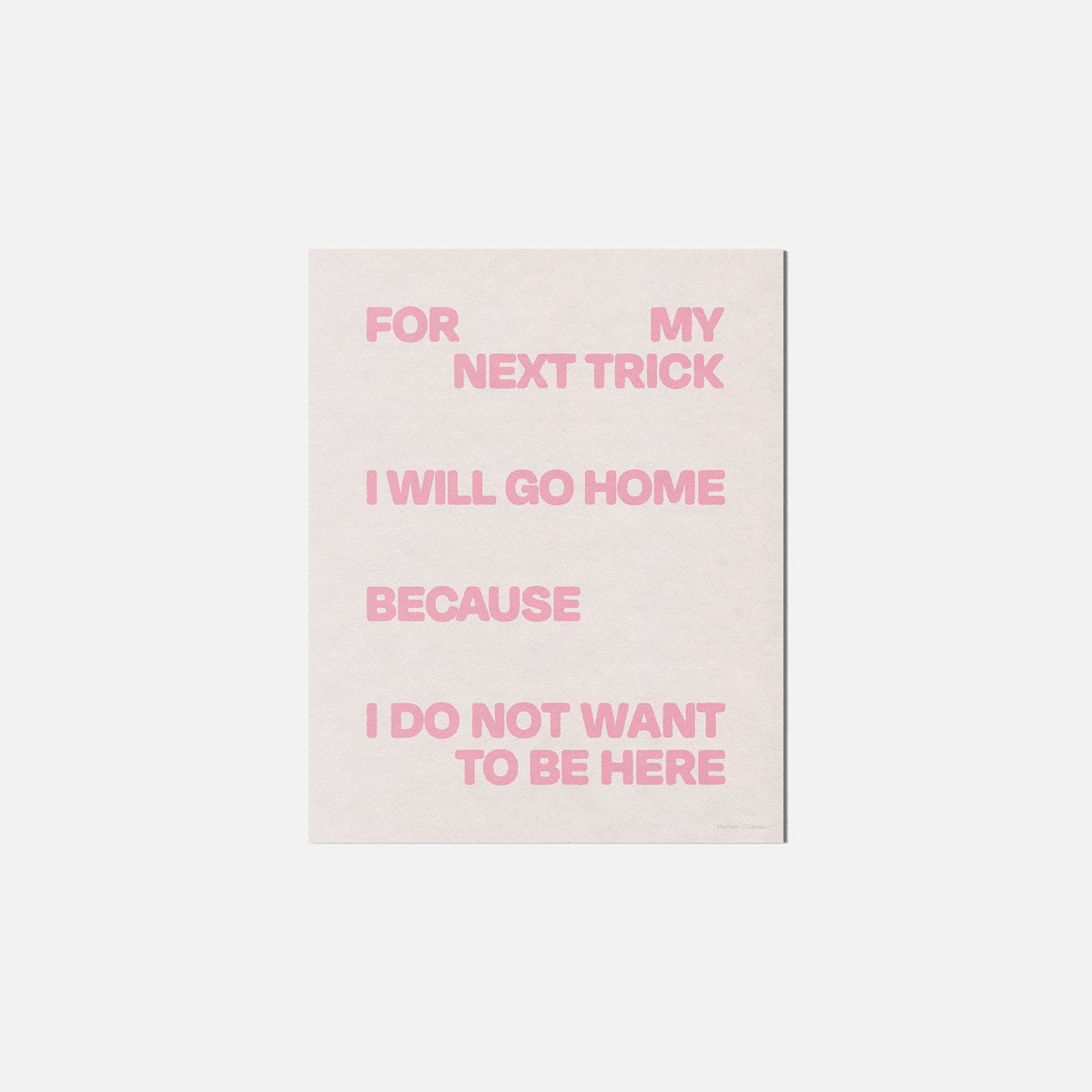 TRICK PRINT