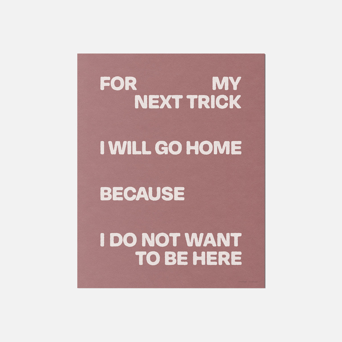 TRICK PRINT