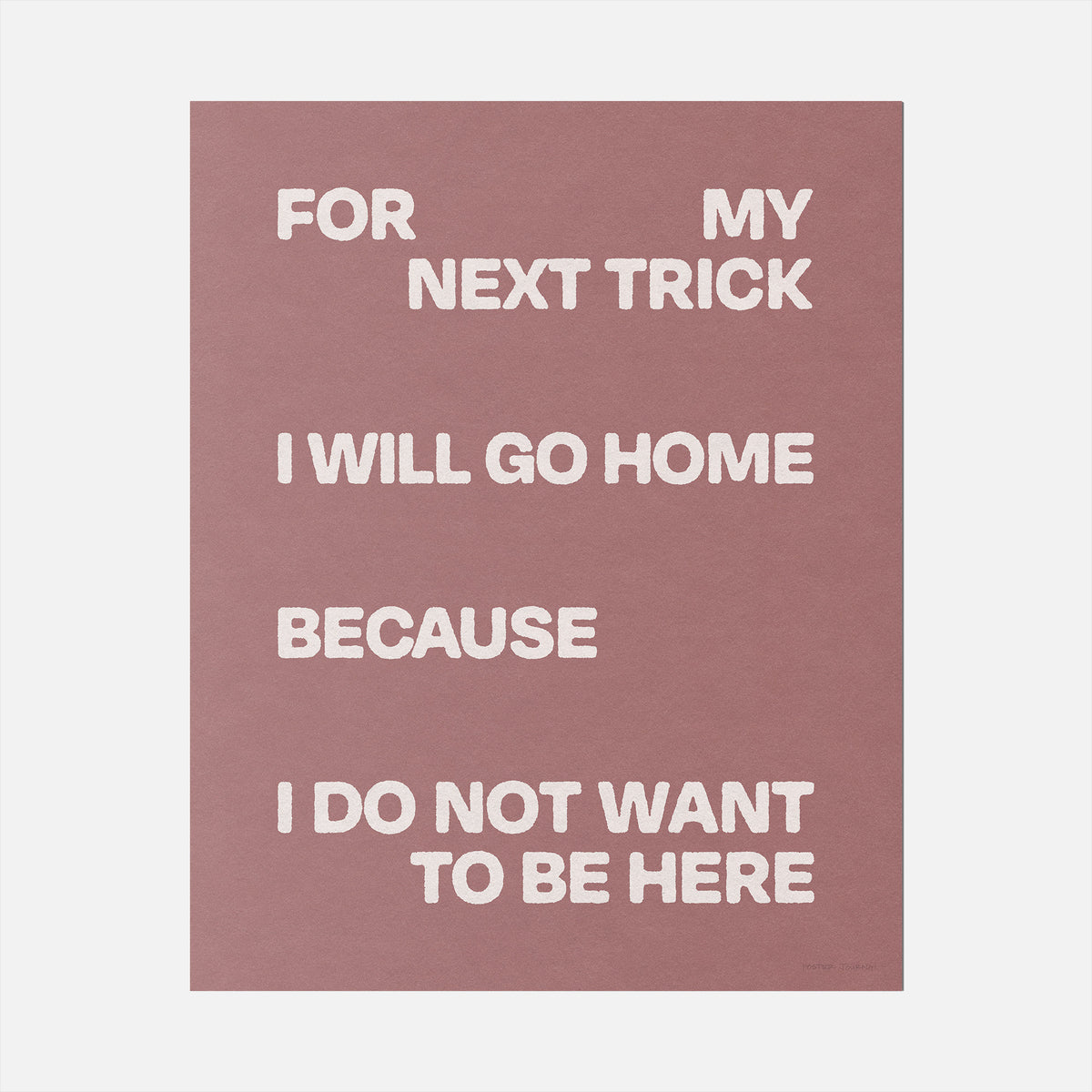TRICK PRINT