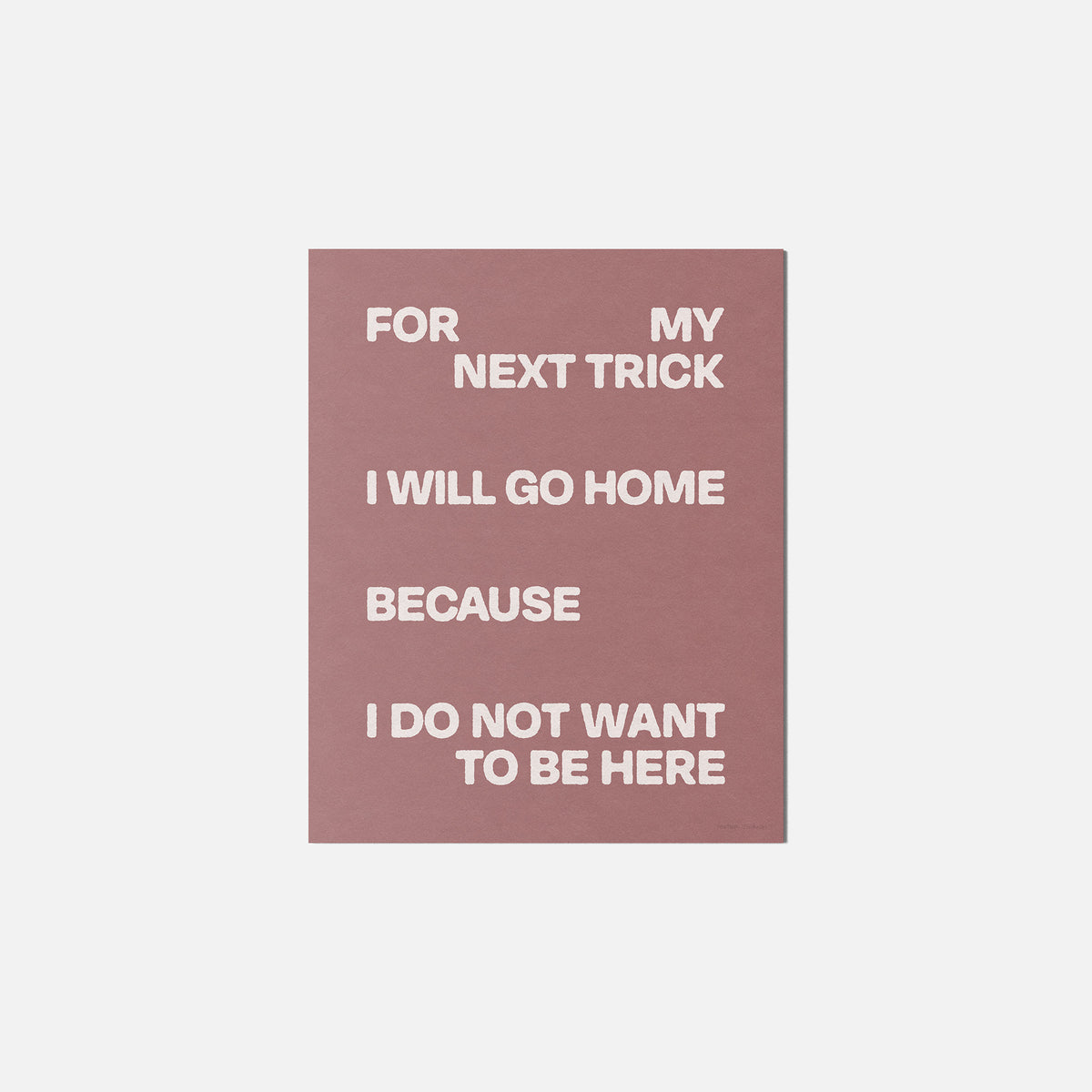 TRICK PRINT