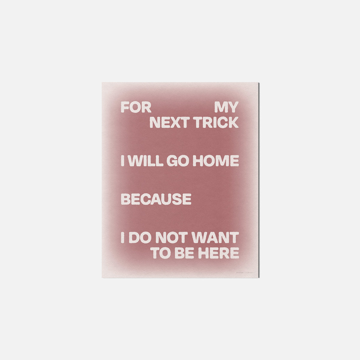 TRICK PRINT