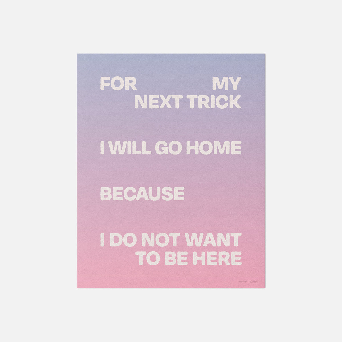 TRICK PRINT