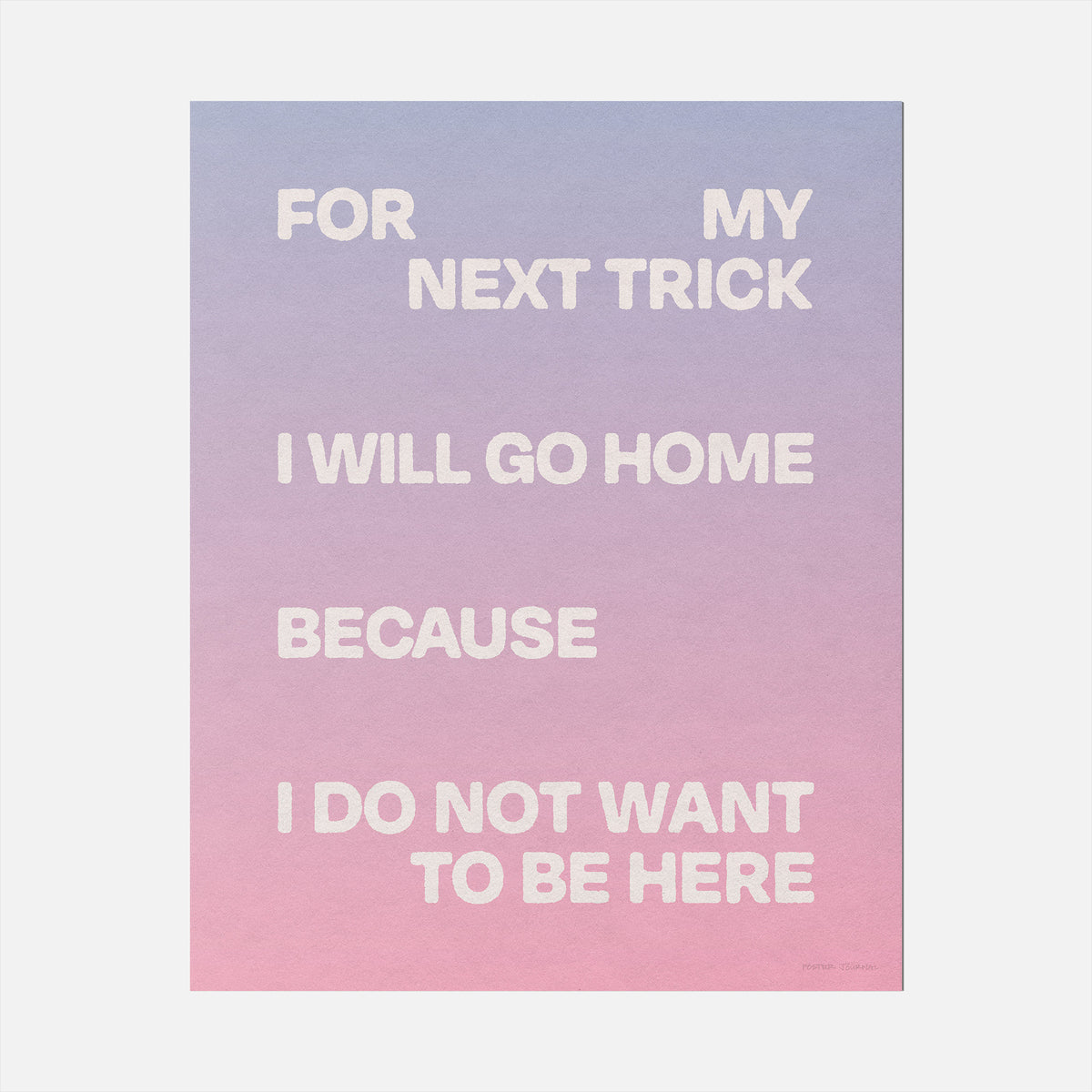 TRICK PRINT