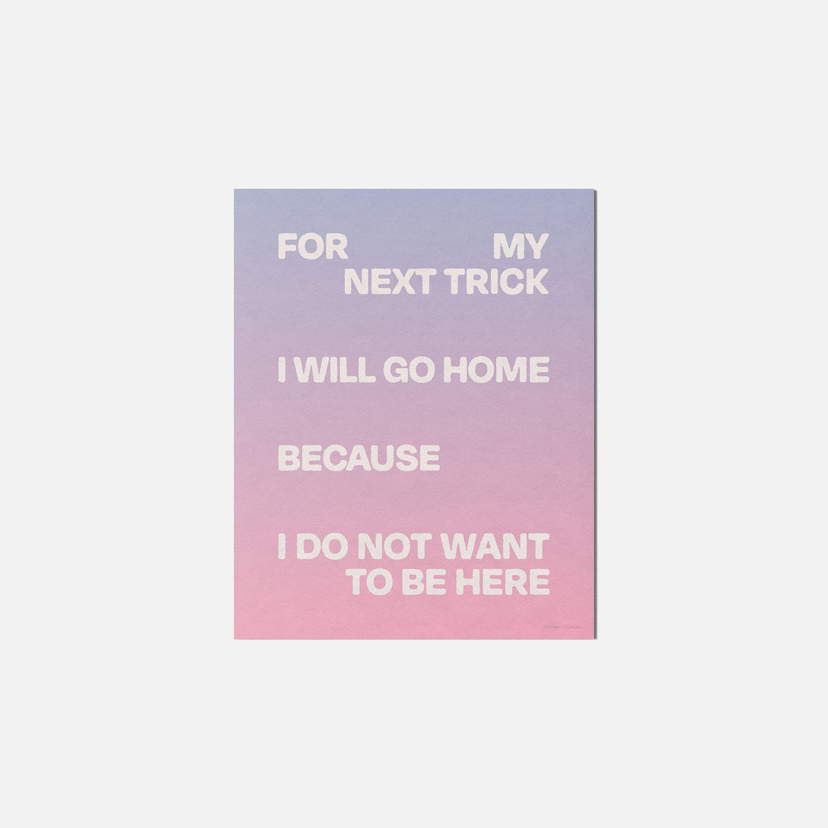 TRICK PRINT