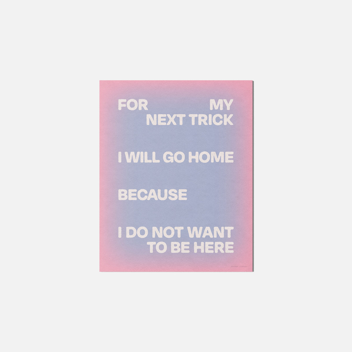 TRICK PRINT