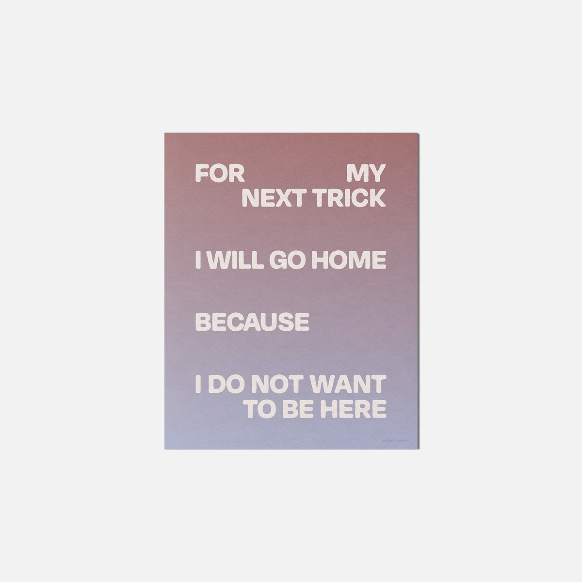 TRICK PRINT