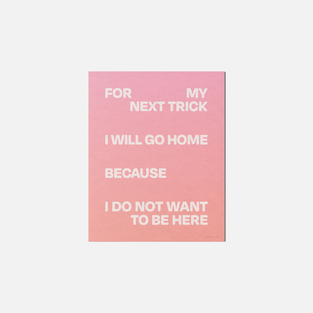 TRICK PRINT