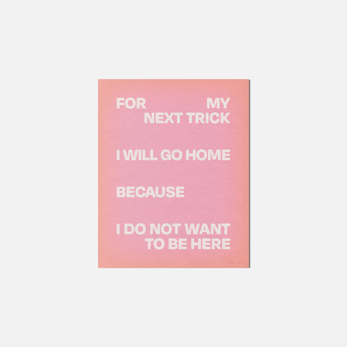 TRICK PRINT