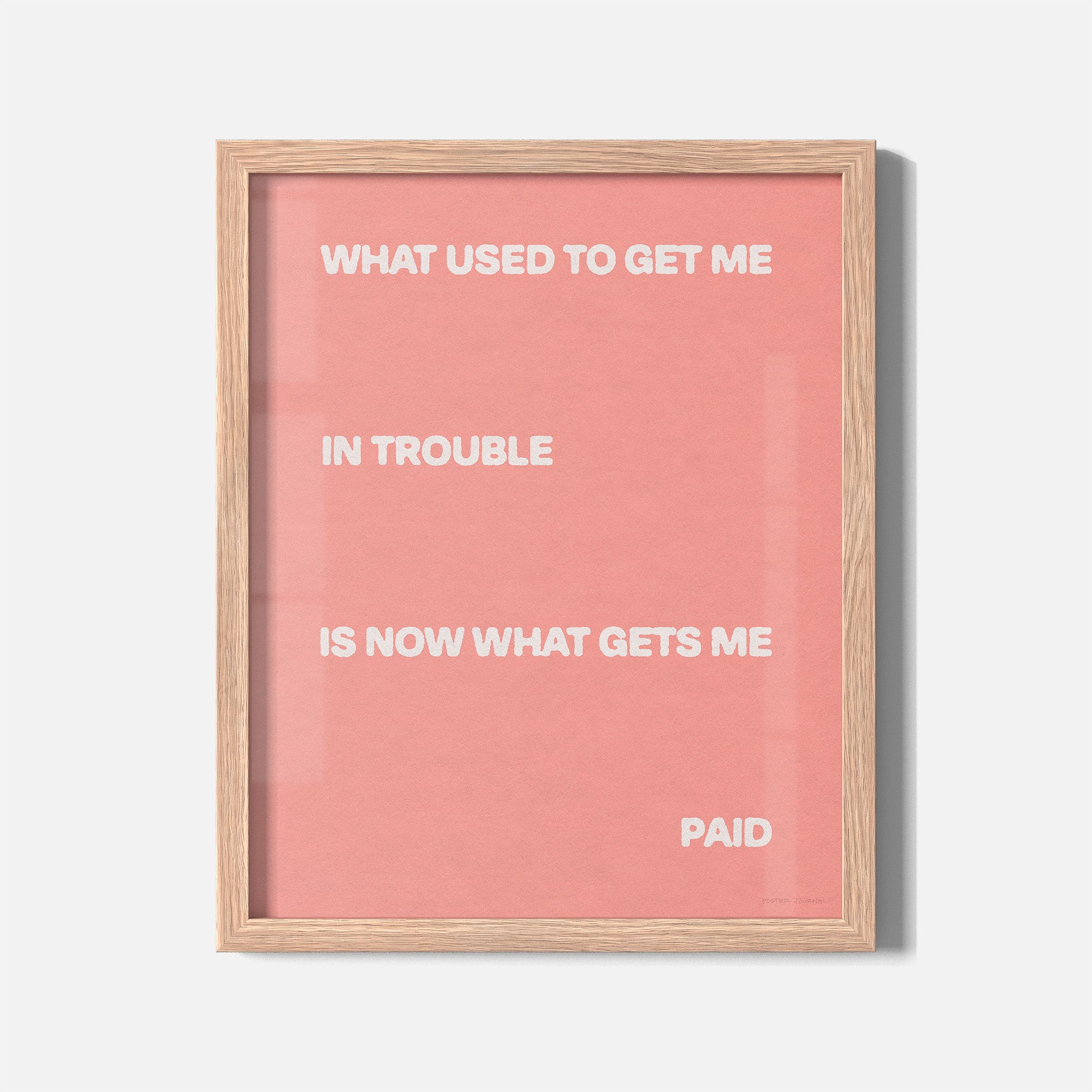 TROUBLE PRINT
