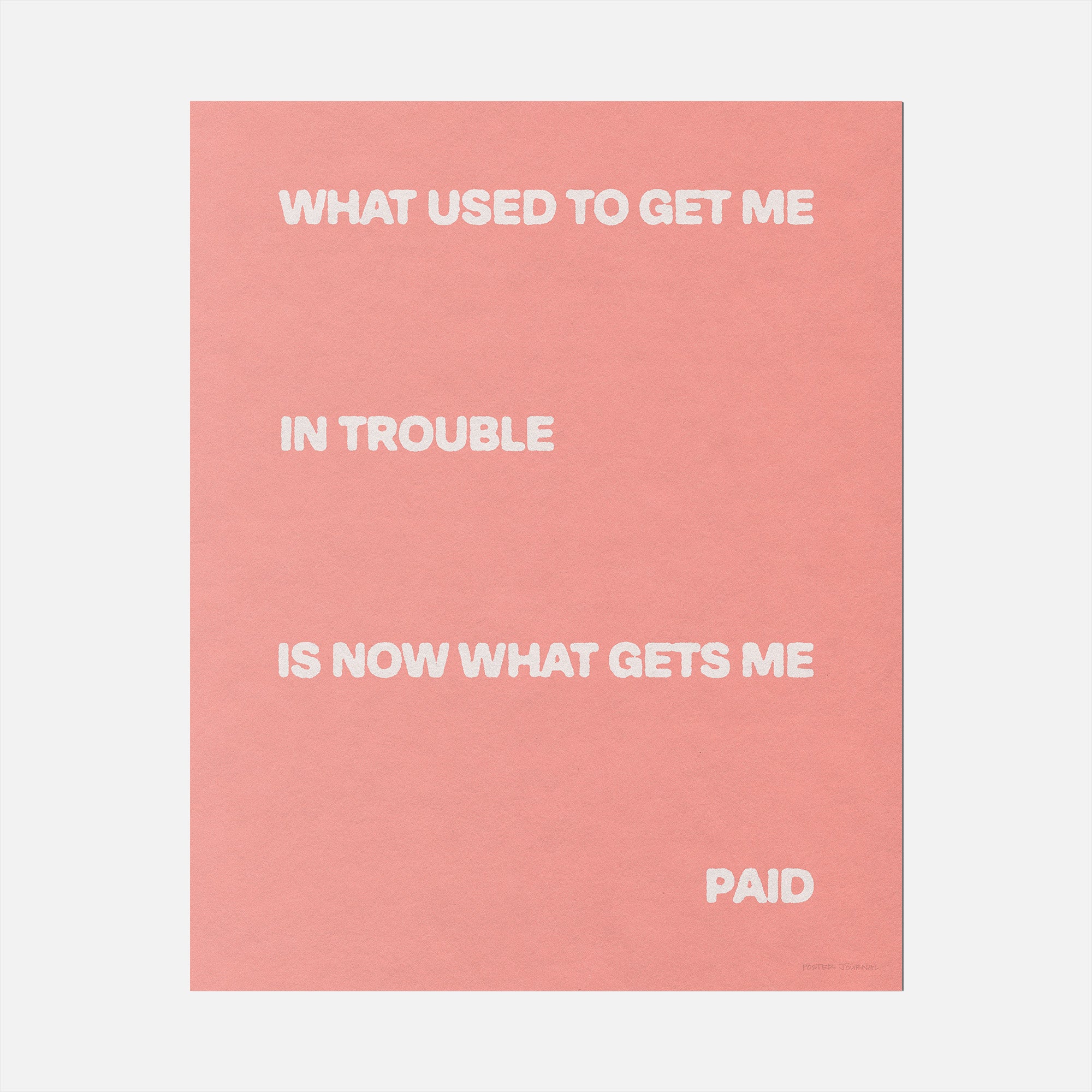 TROUBLE PRINT