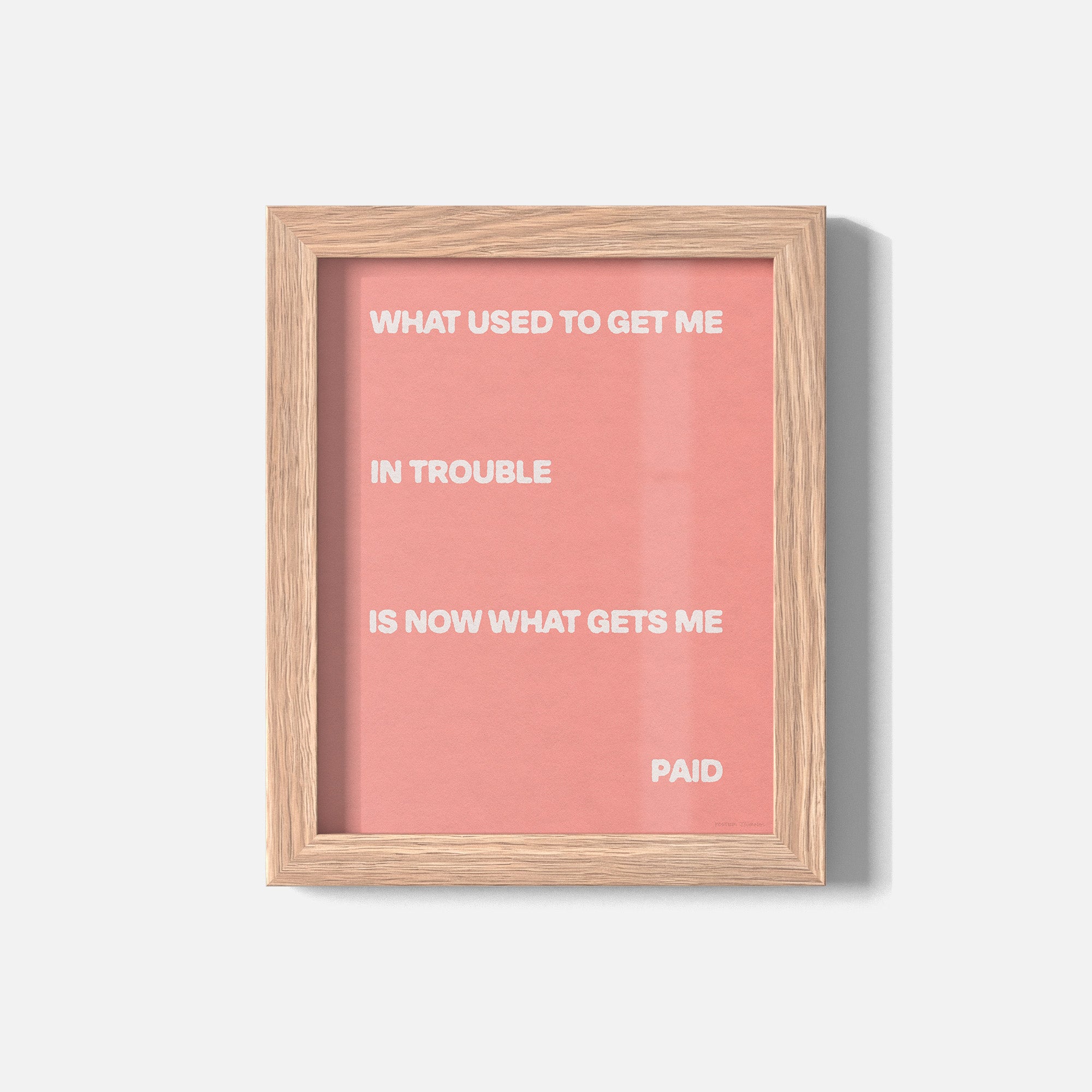 TROUBLE PRINT