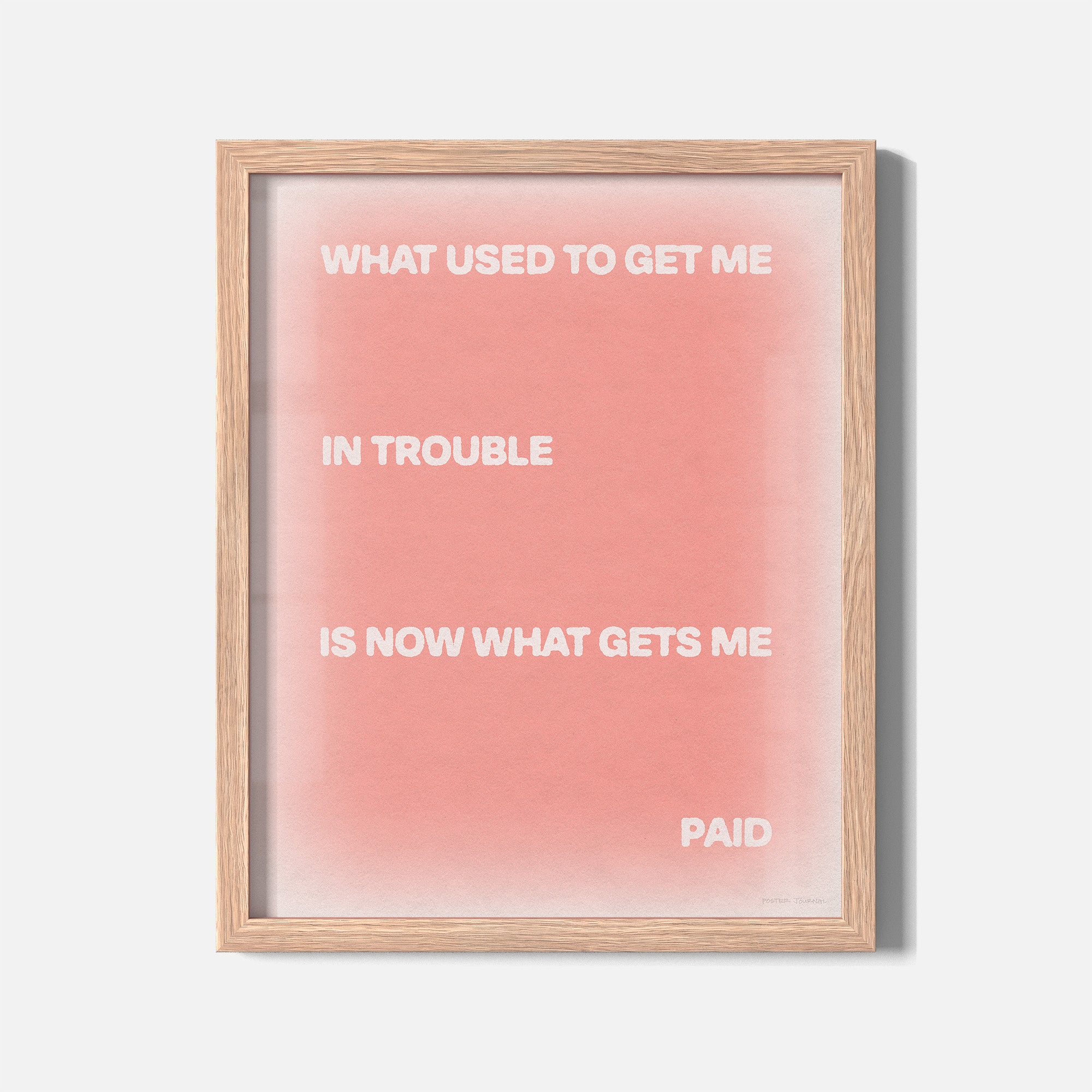 TROUBLE PRINT
