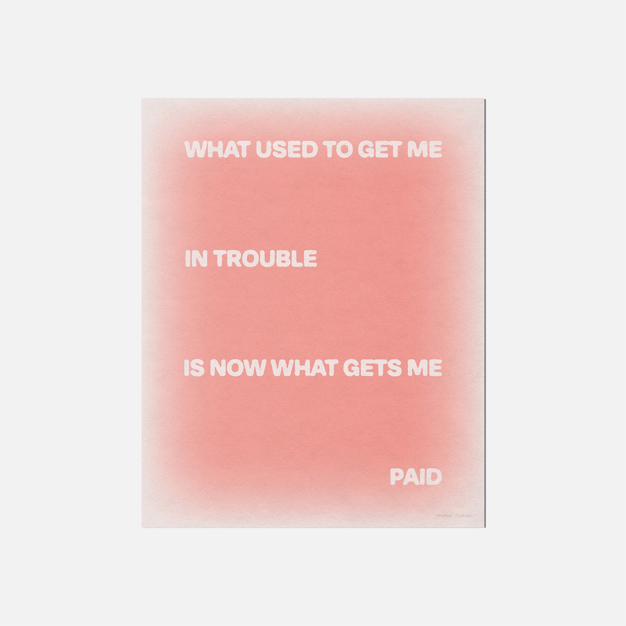 TROUBLE PRINT