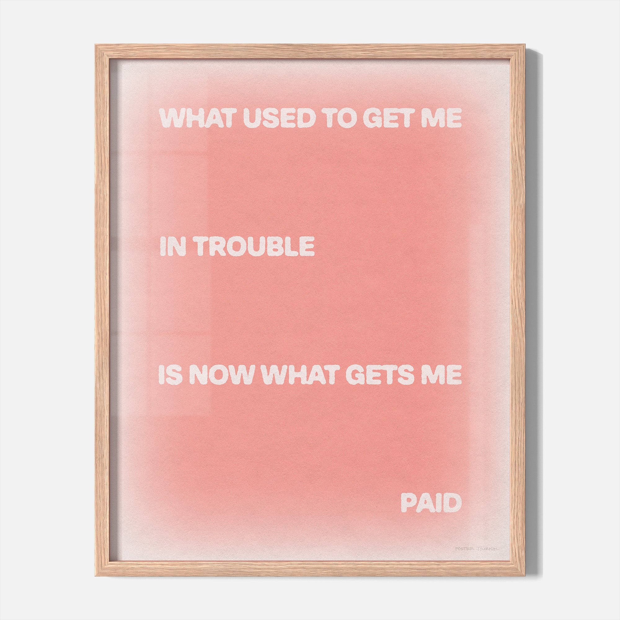 TROUBLE PRINT
