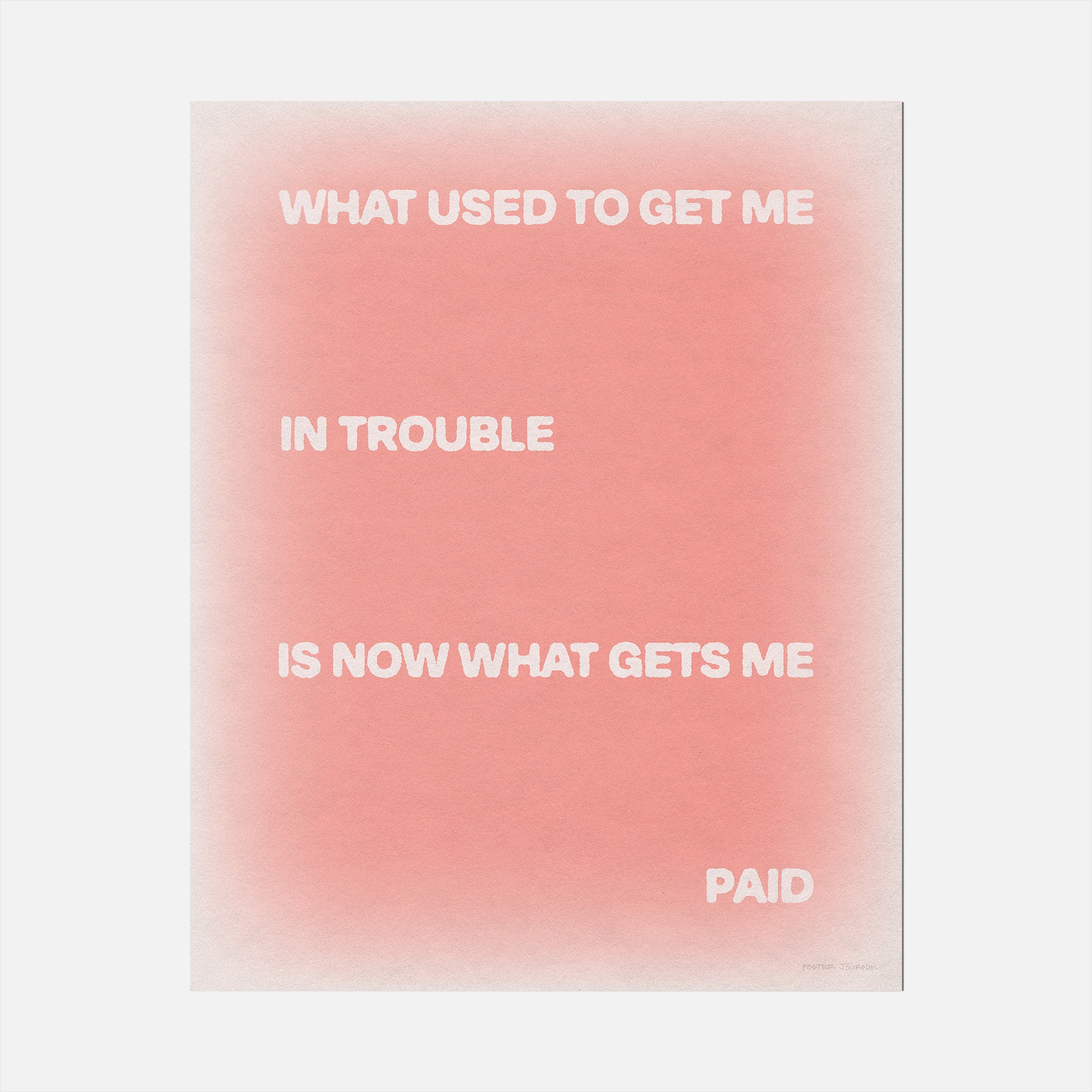 TROUBLE PRINT