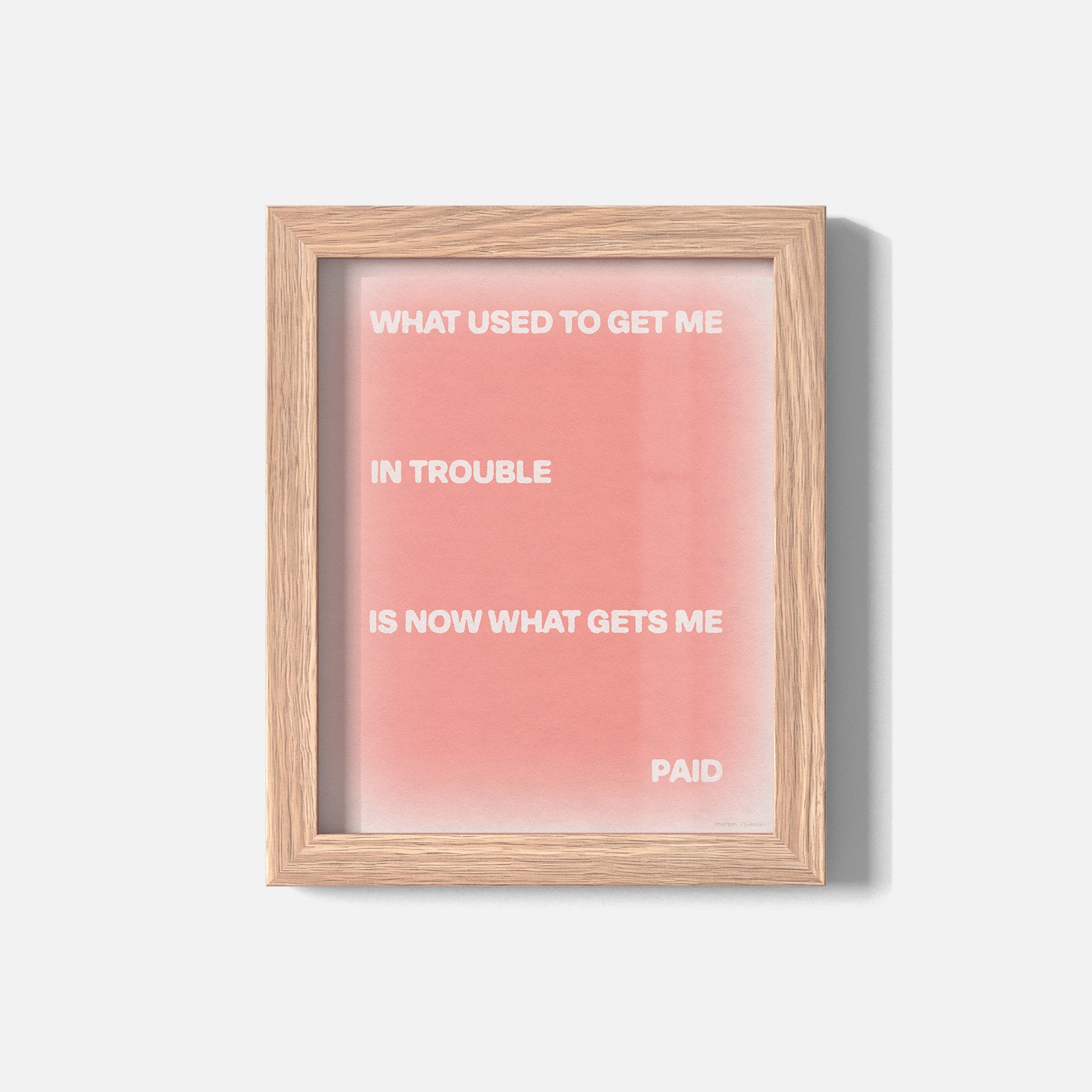 TROUBLE PRINT