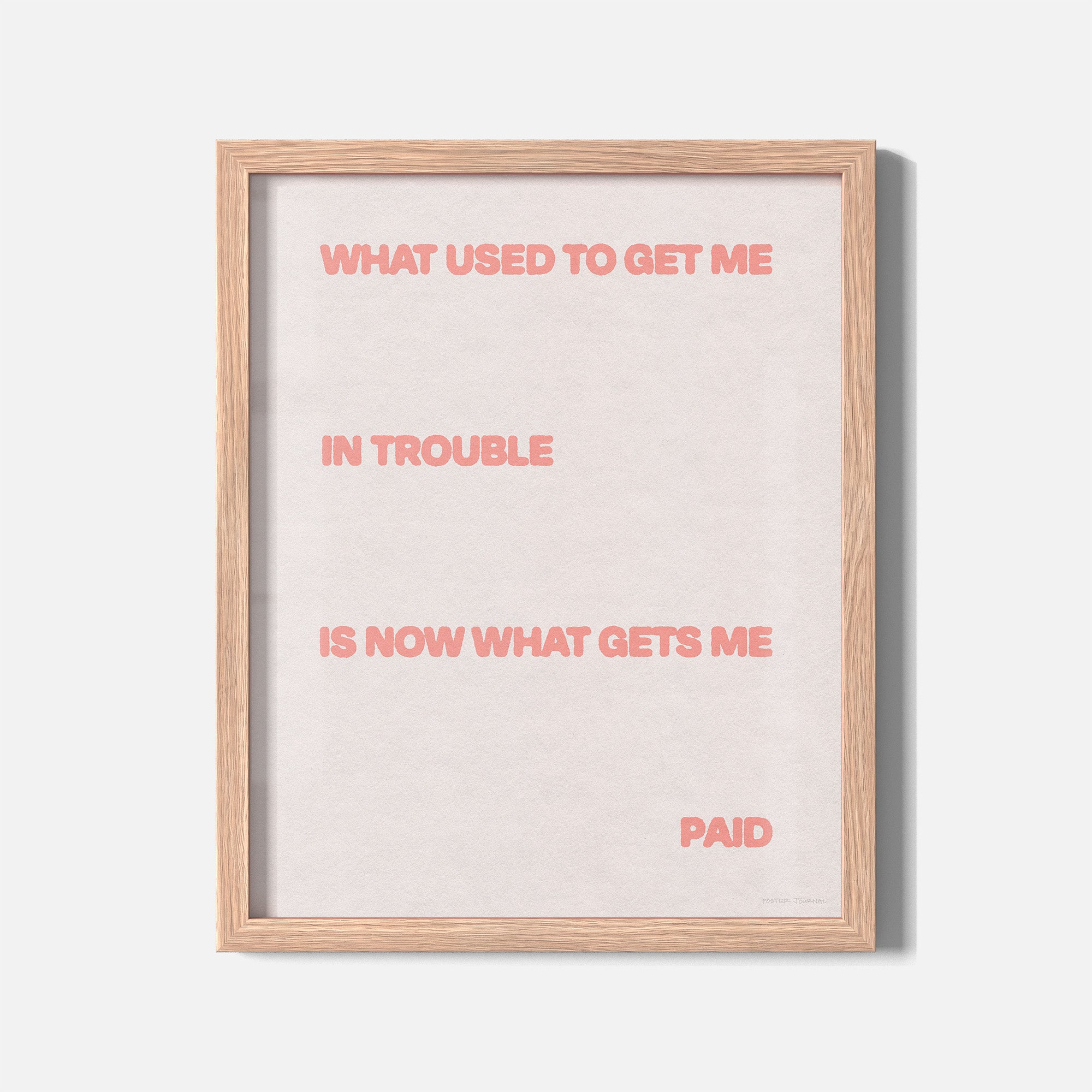 TROUBLE PRINT