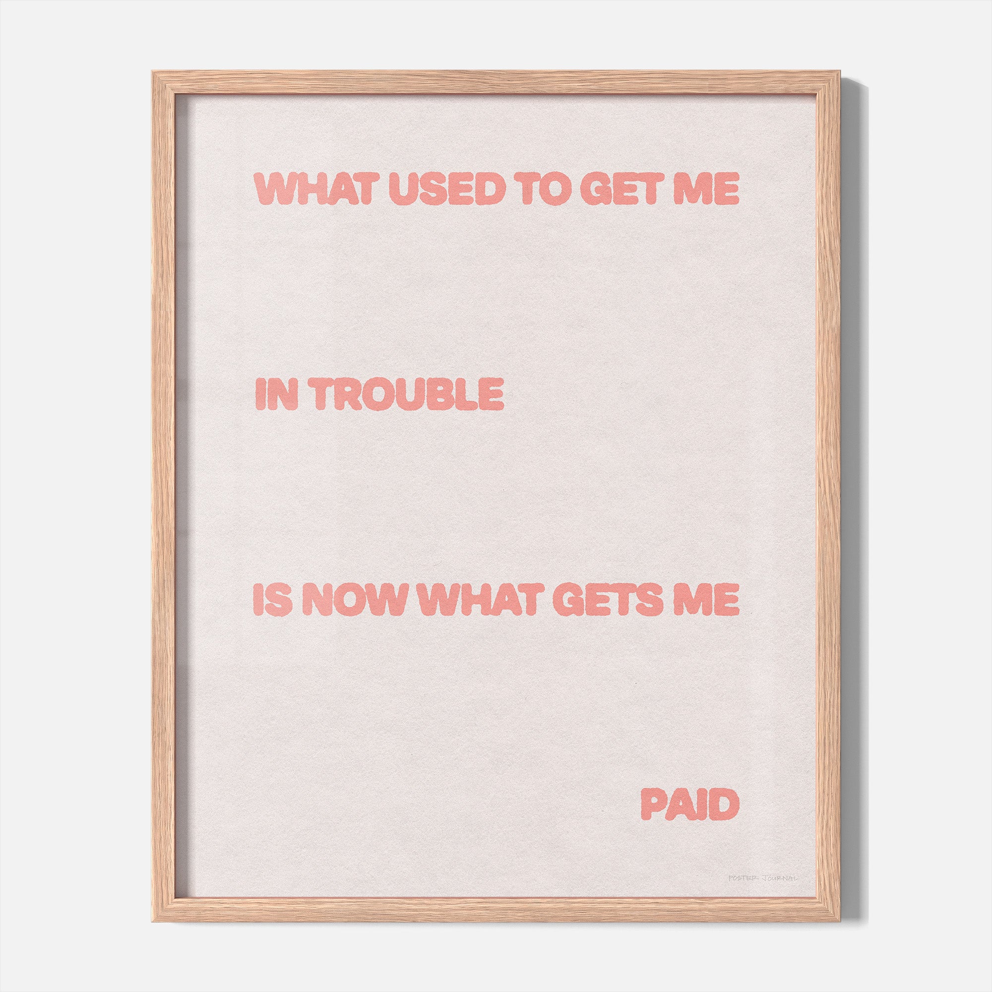 TROUBLE PRINT