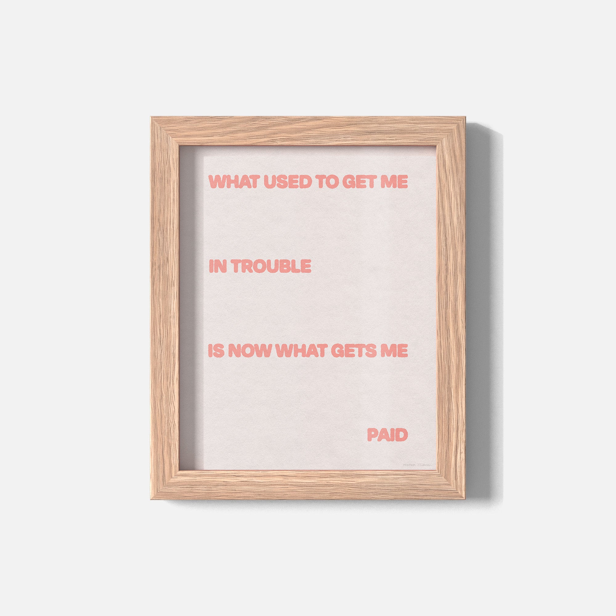 TROUBLE PRINT