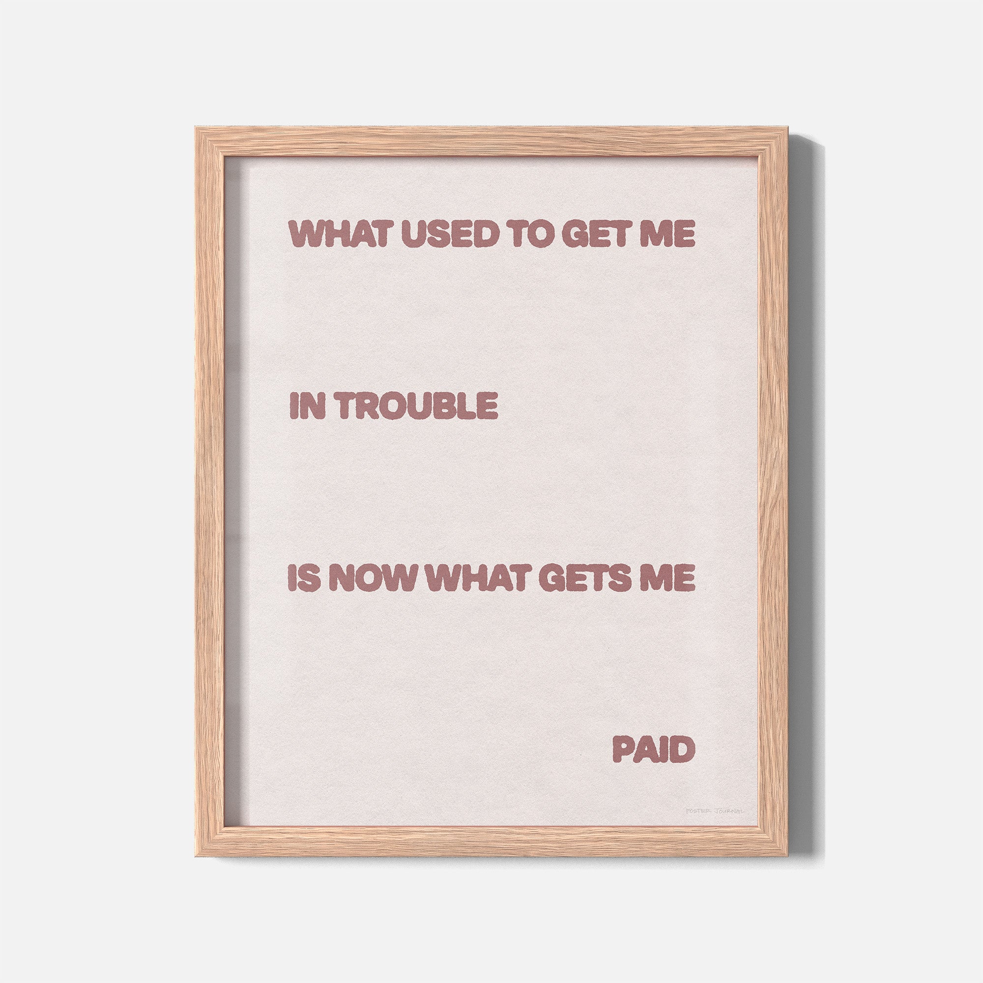 TROUBLE PRINT