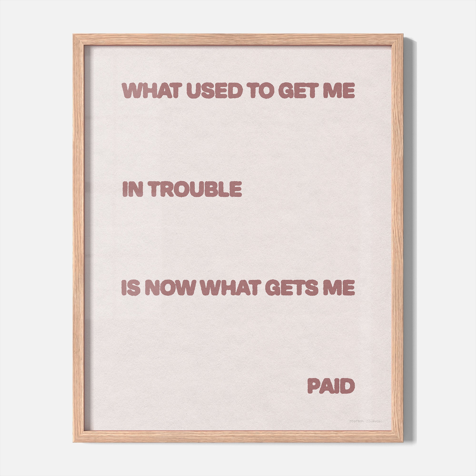 TROUBLE PRINT