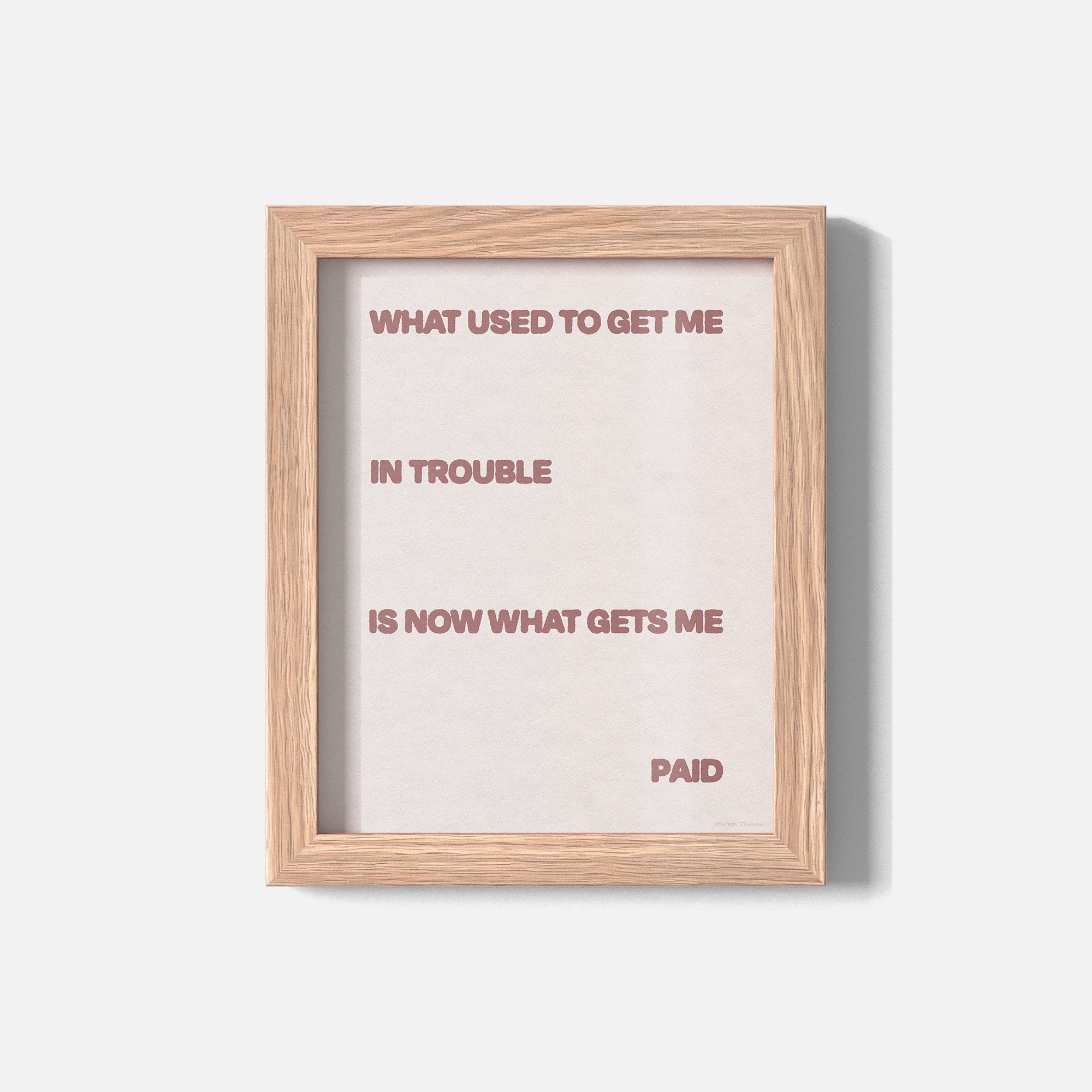 TROUBLE PRINT