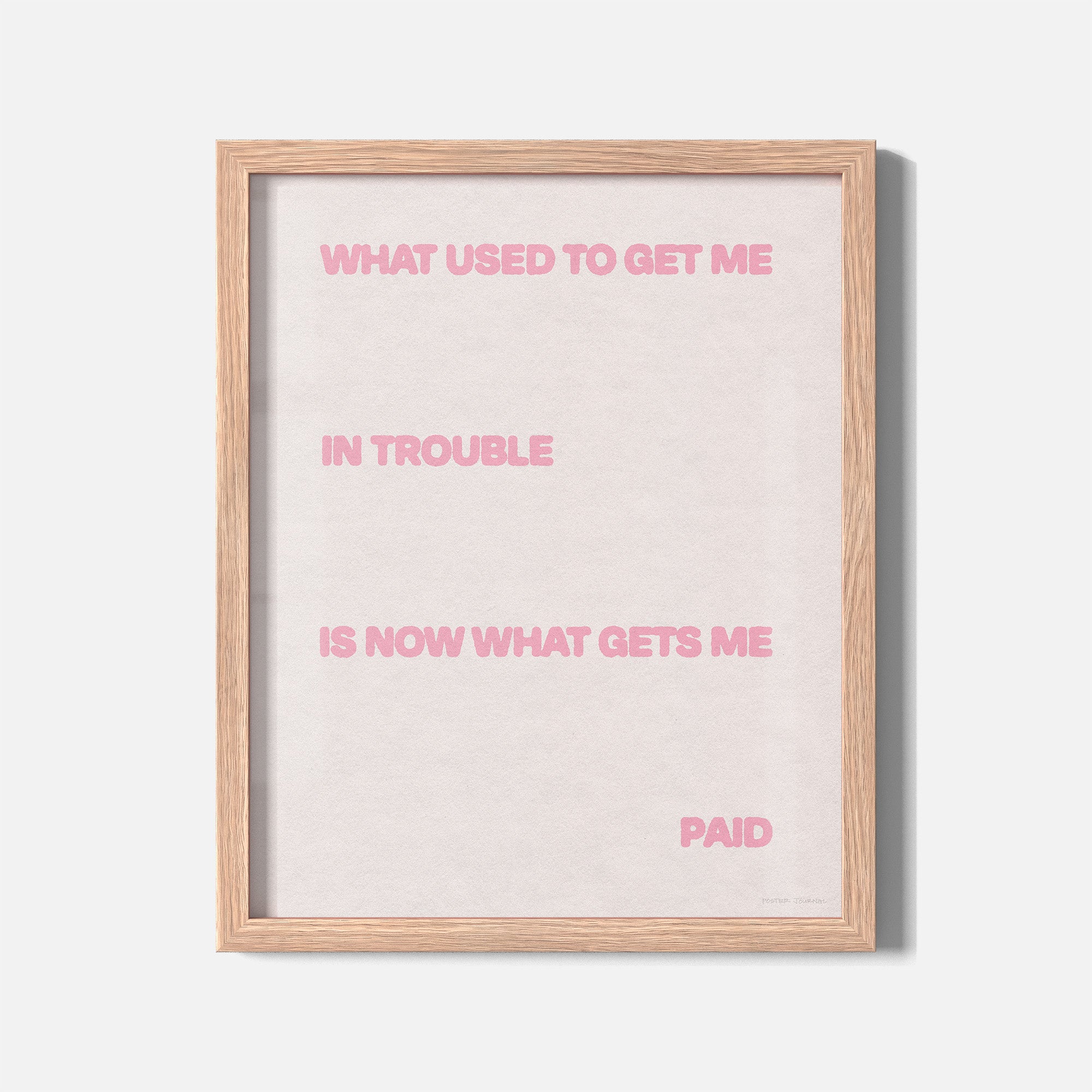 TROUBLE PRINT