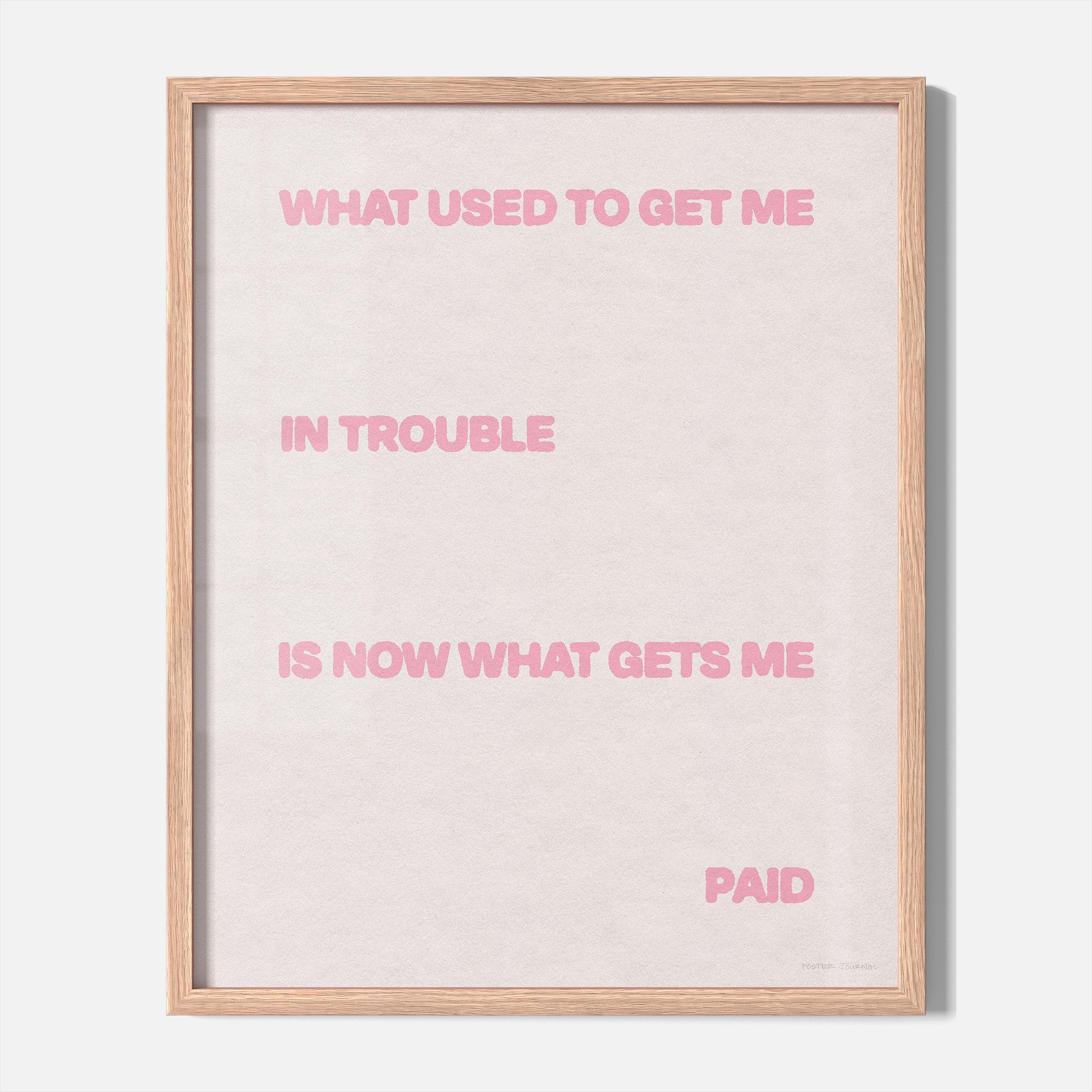 TROUBLE PRINT