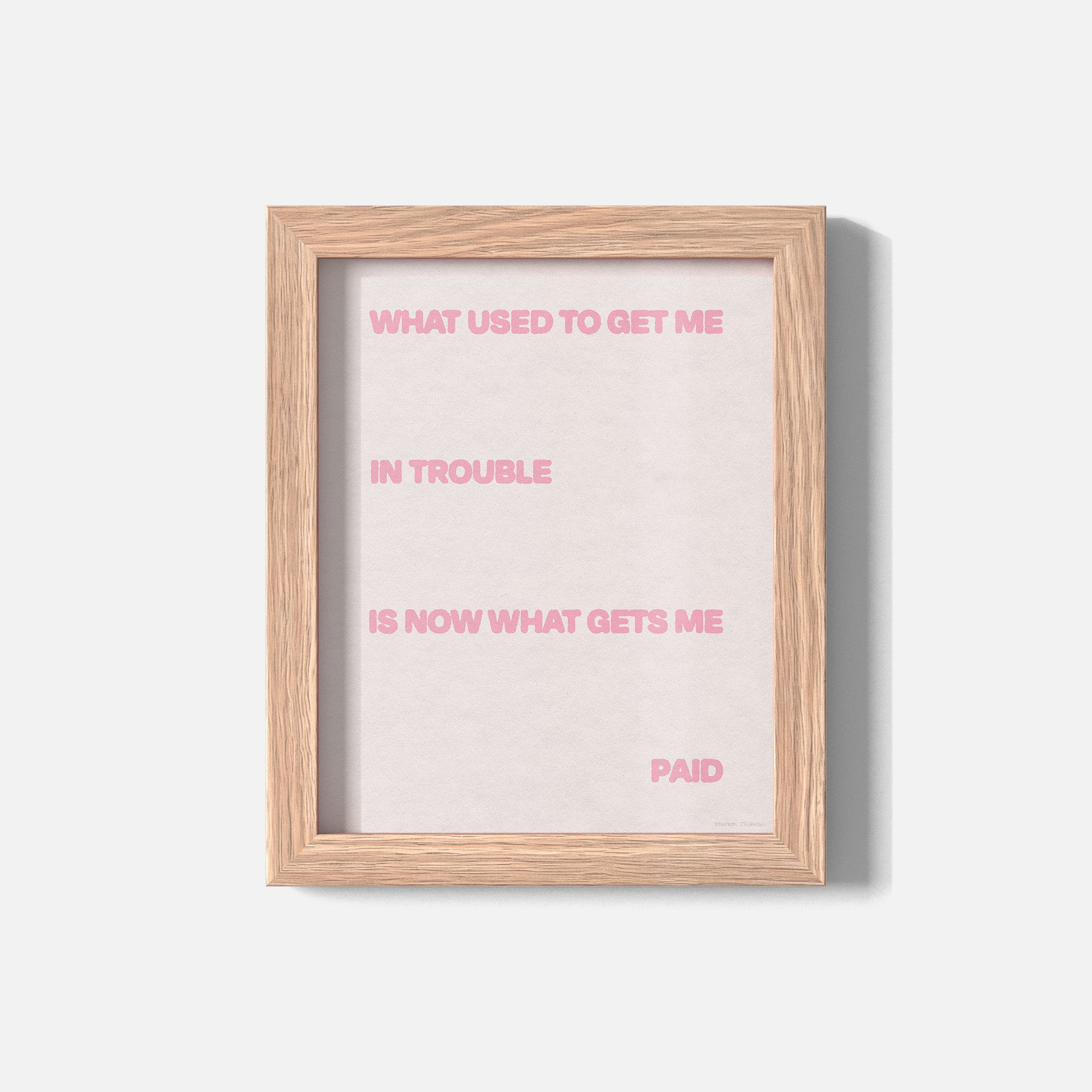 TROUBLE PRINT
