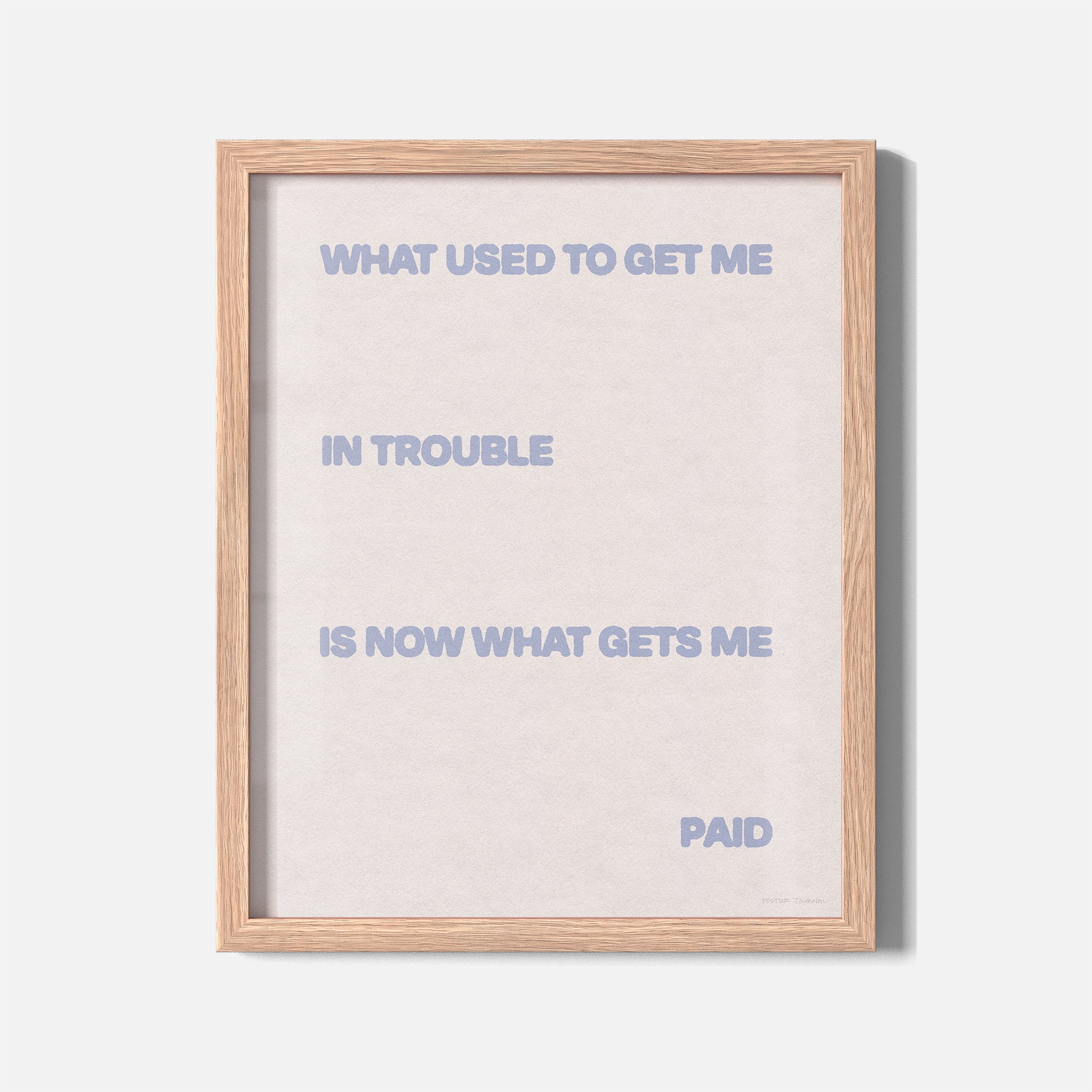 TROUBLE PRINT