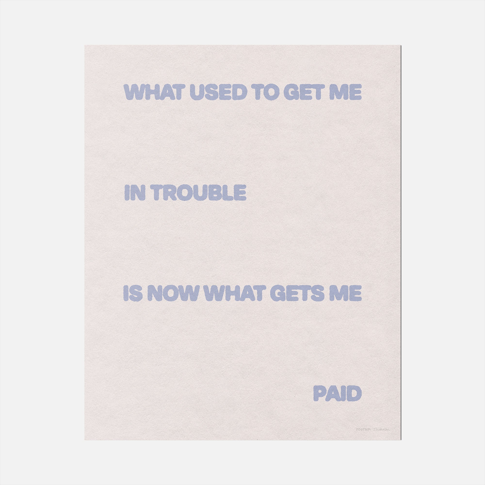 TROUBLE PRINT