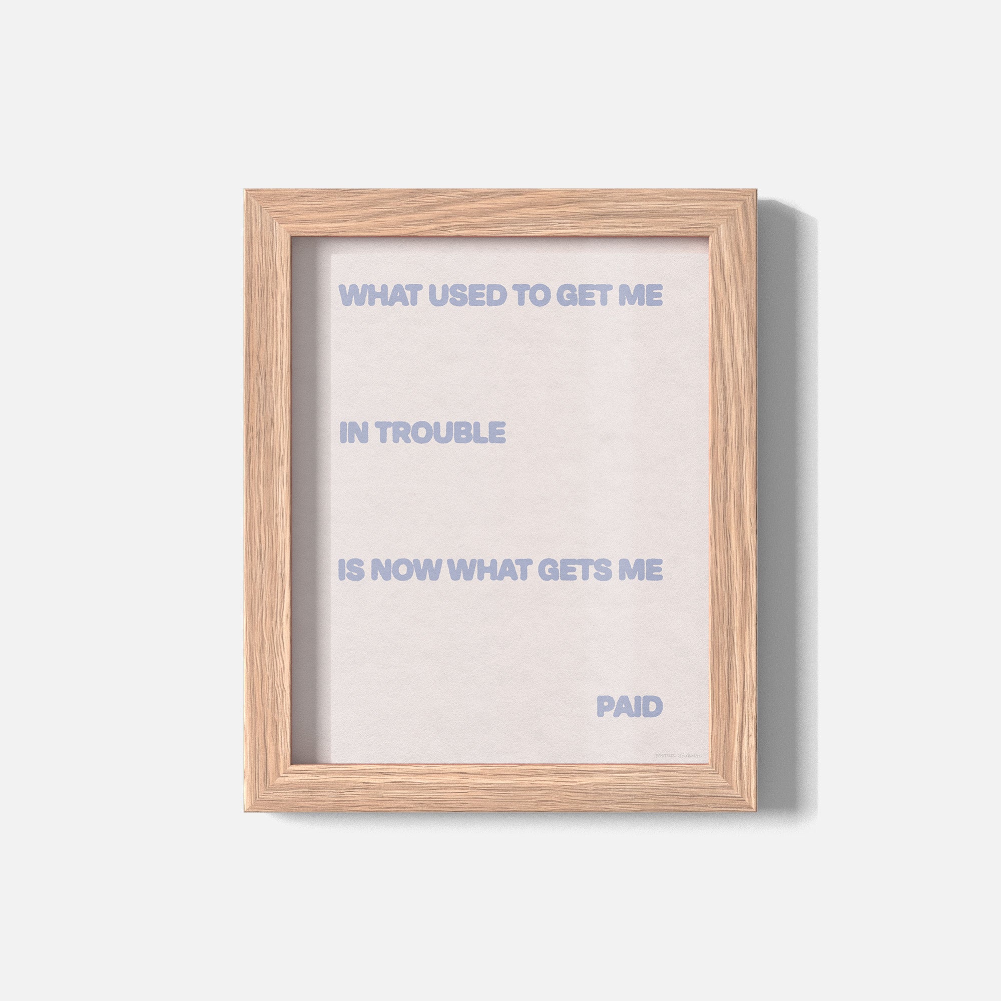 TROUBLE PRINT