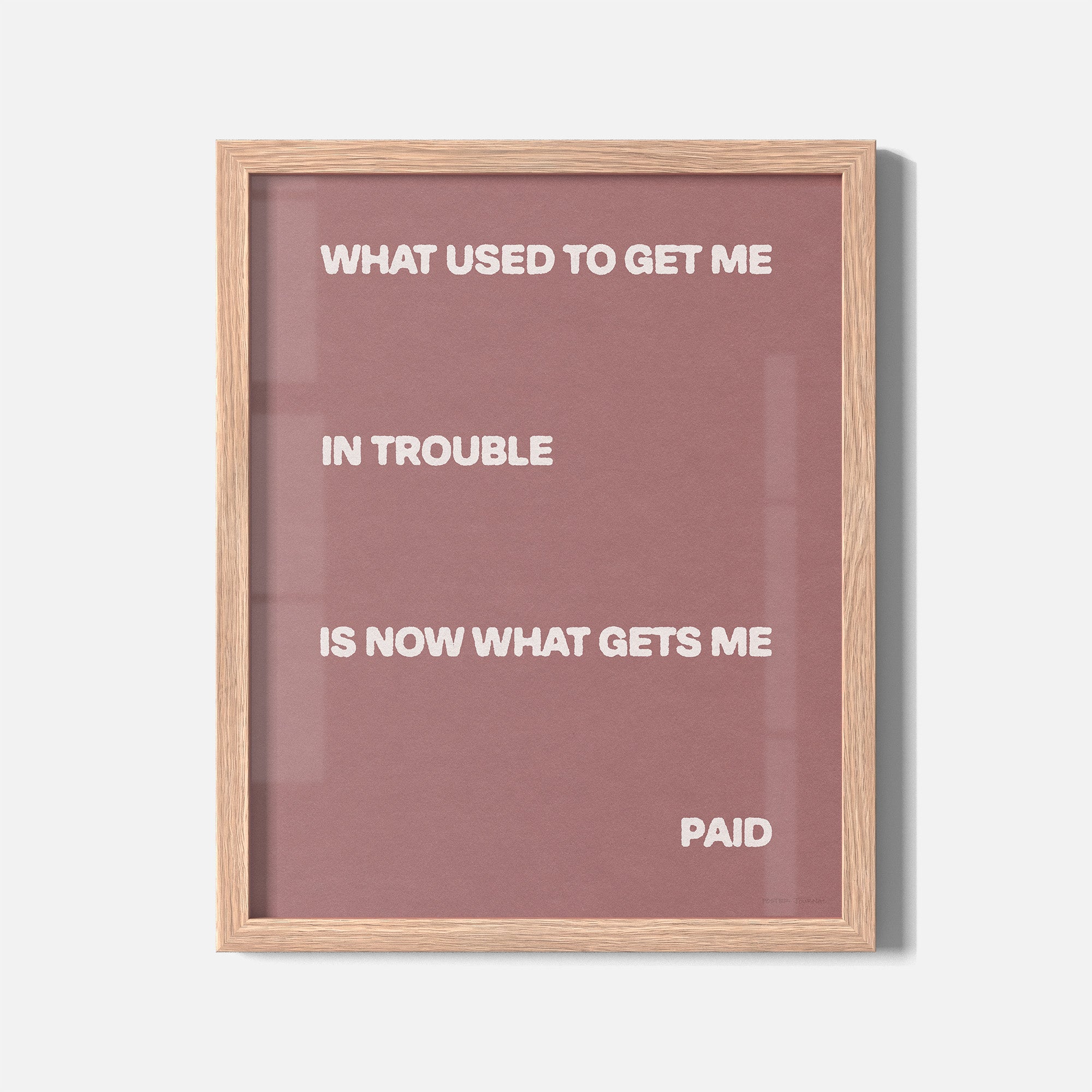 TROUBLE PRINT