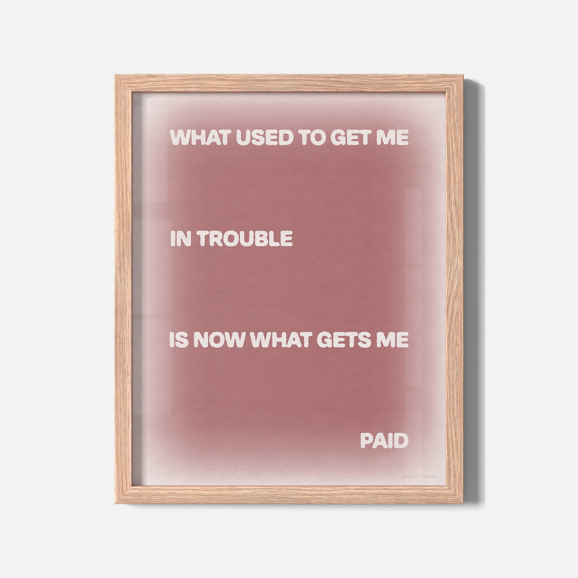 TROUBLE PRINT