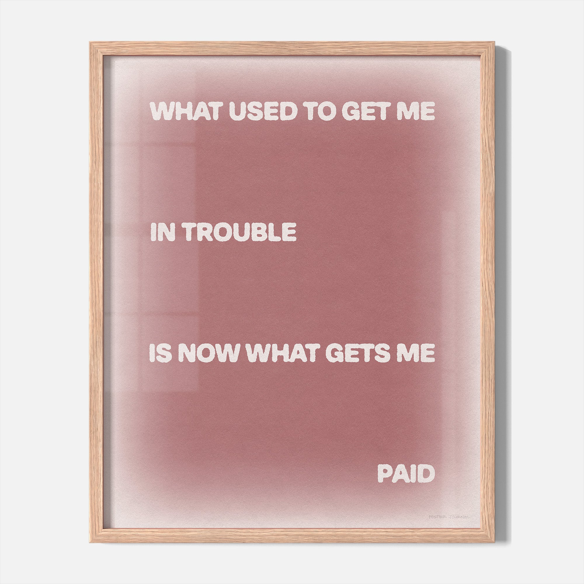 TROUBLE PRINT