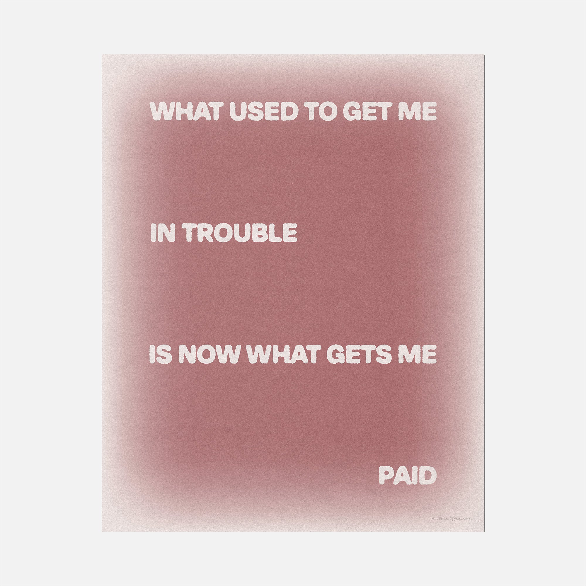TROUBLE PRINT
