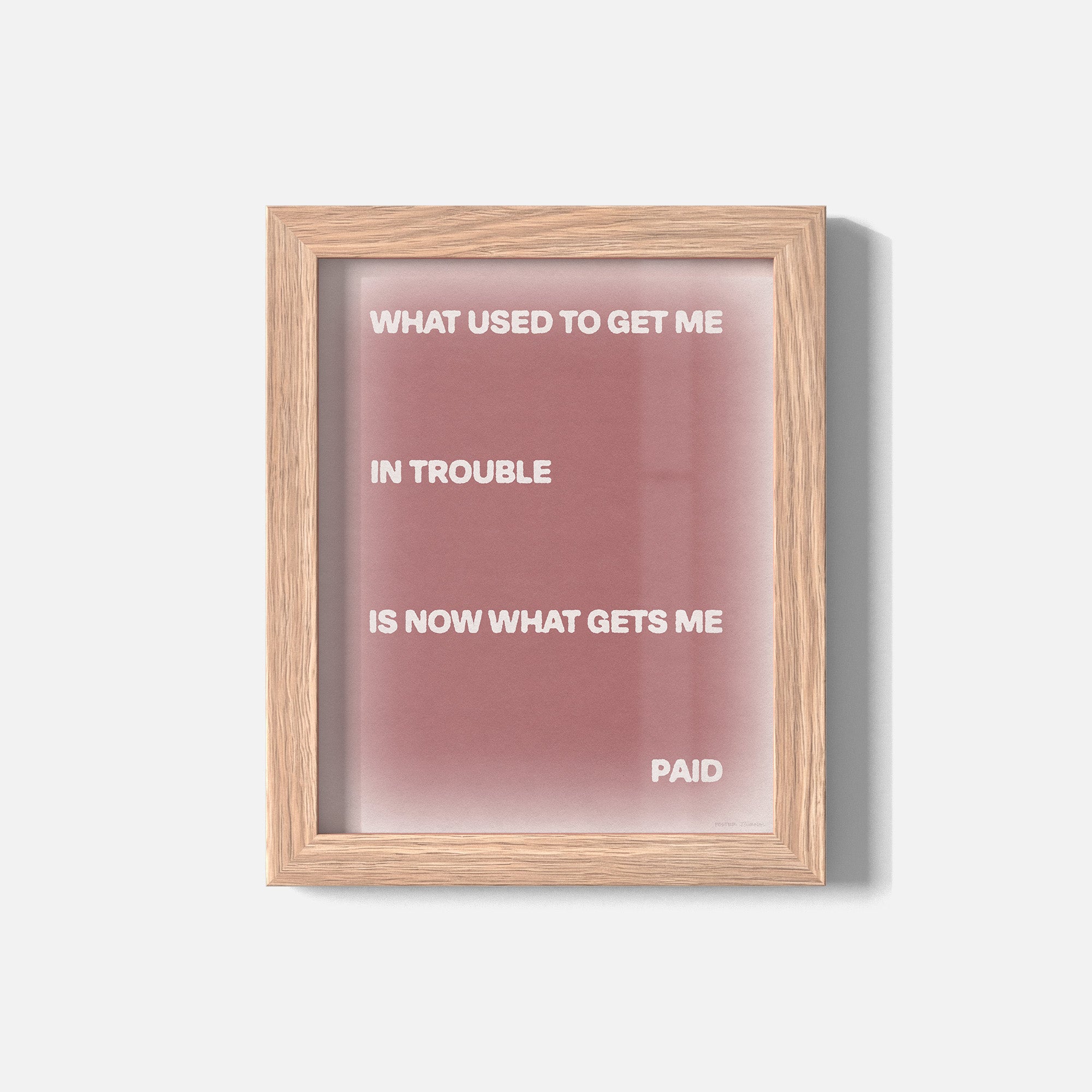 TROUBLE PRINT