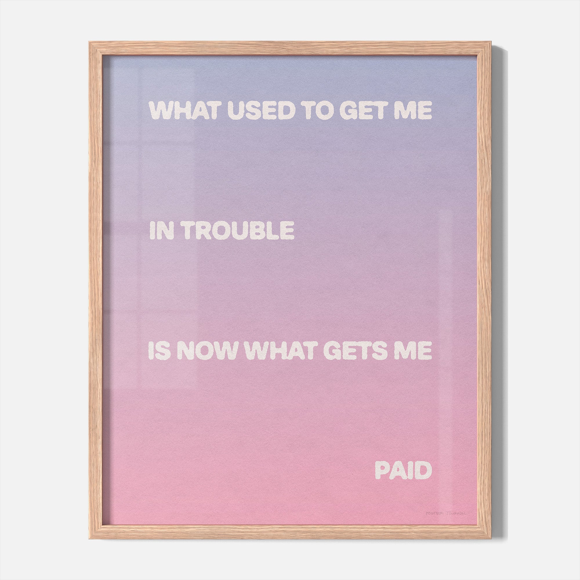 TROUBLE PRINT