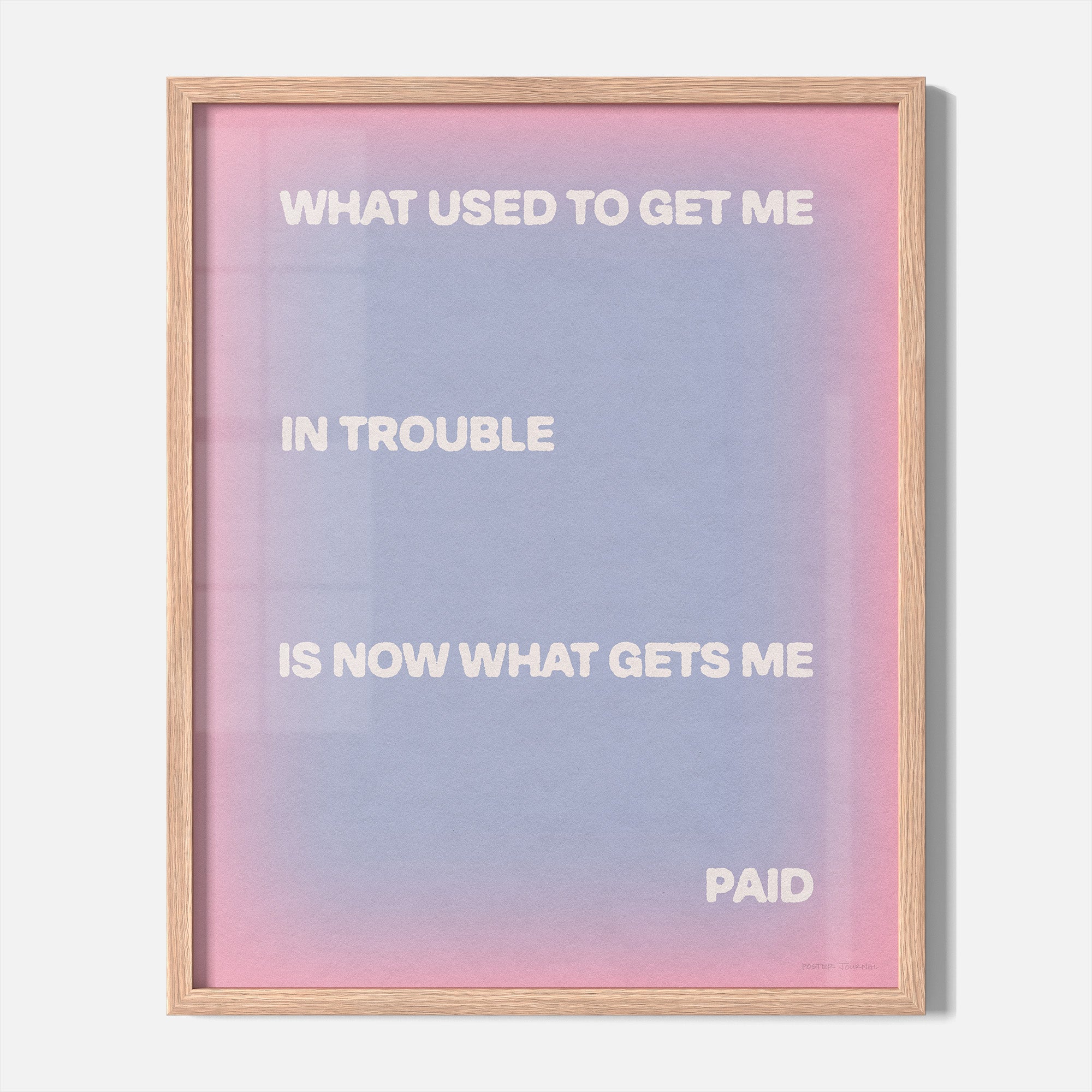 TROUBLE PRINT