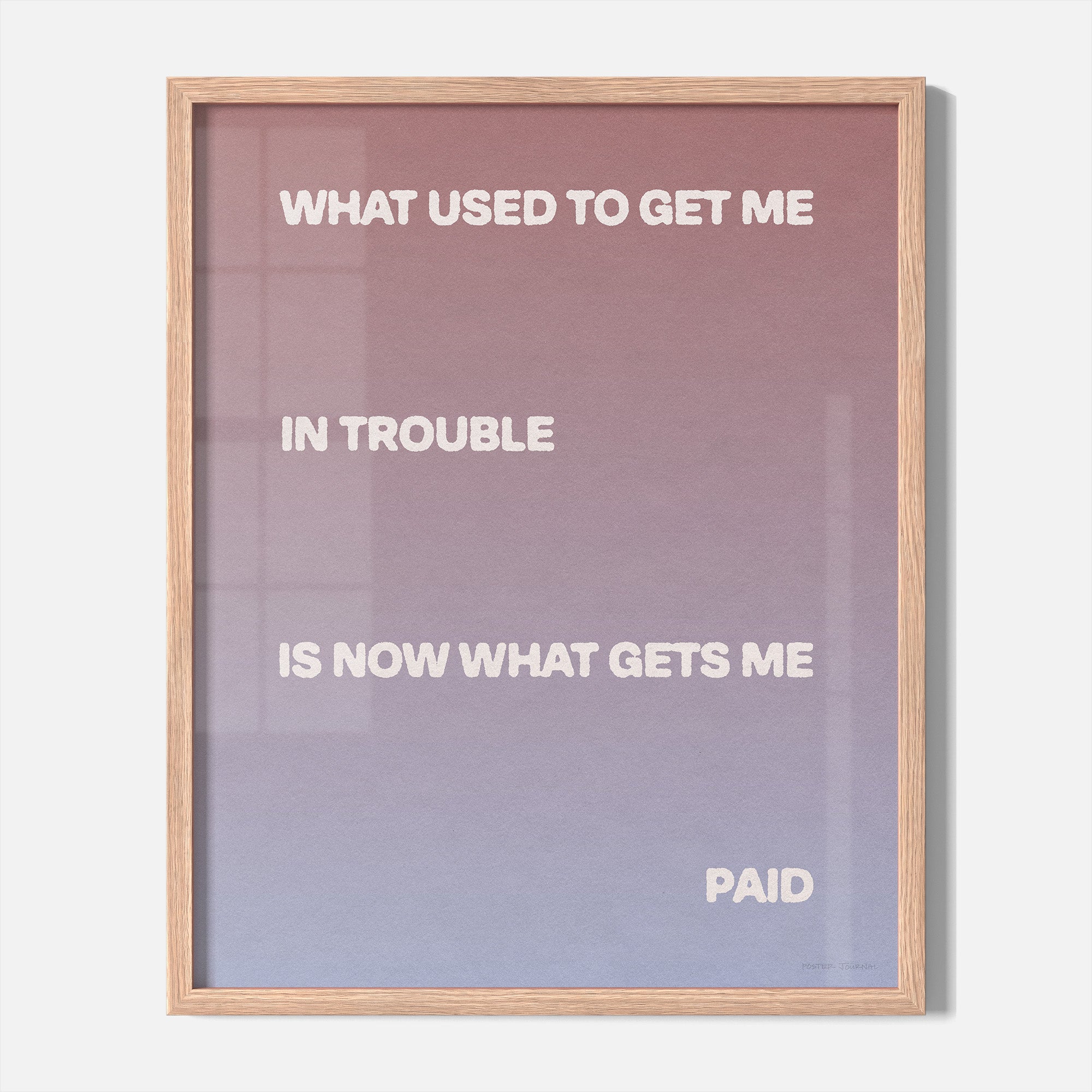 TROUBLE PRINT
