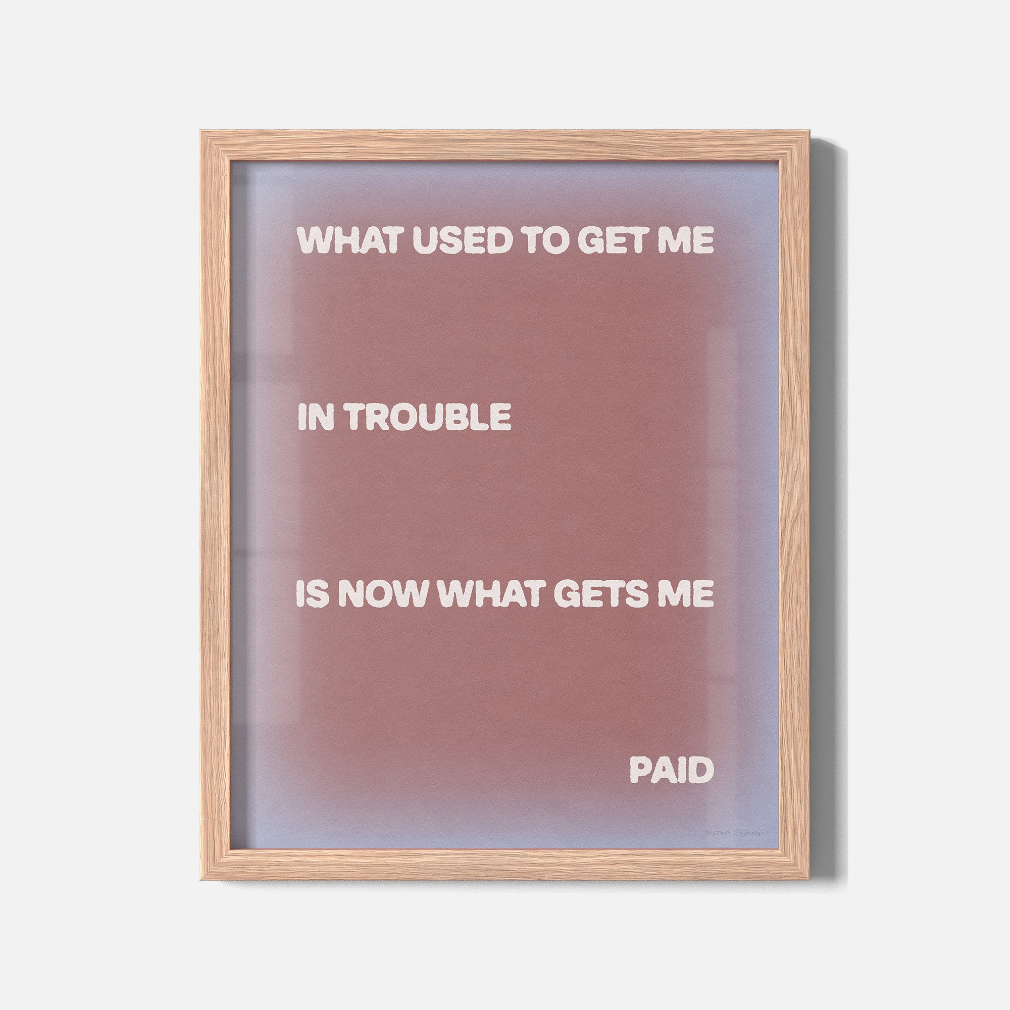 TROUBLE PRINT
