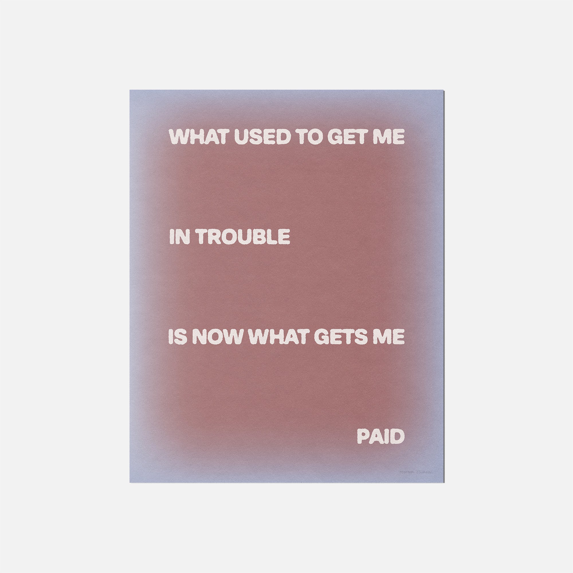 TROUBLE PRINT
