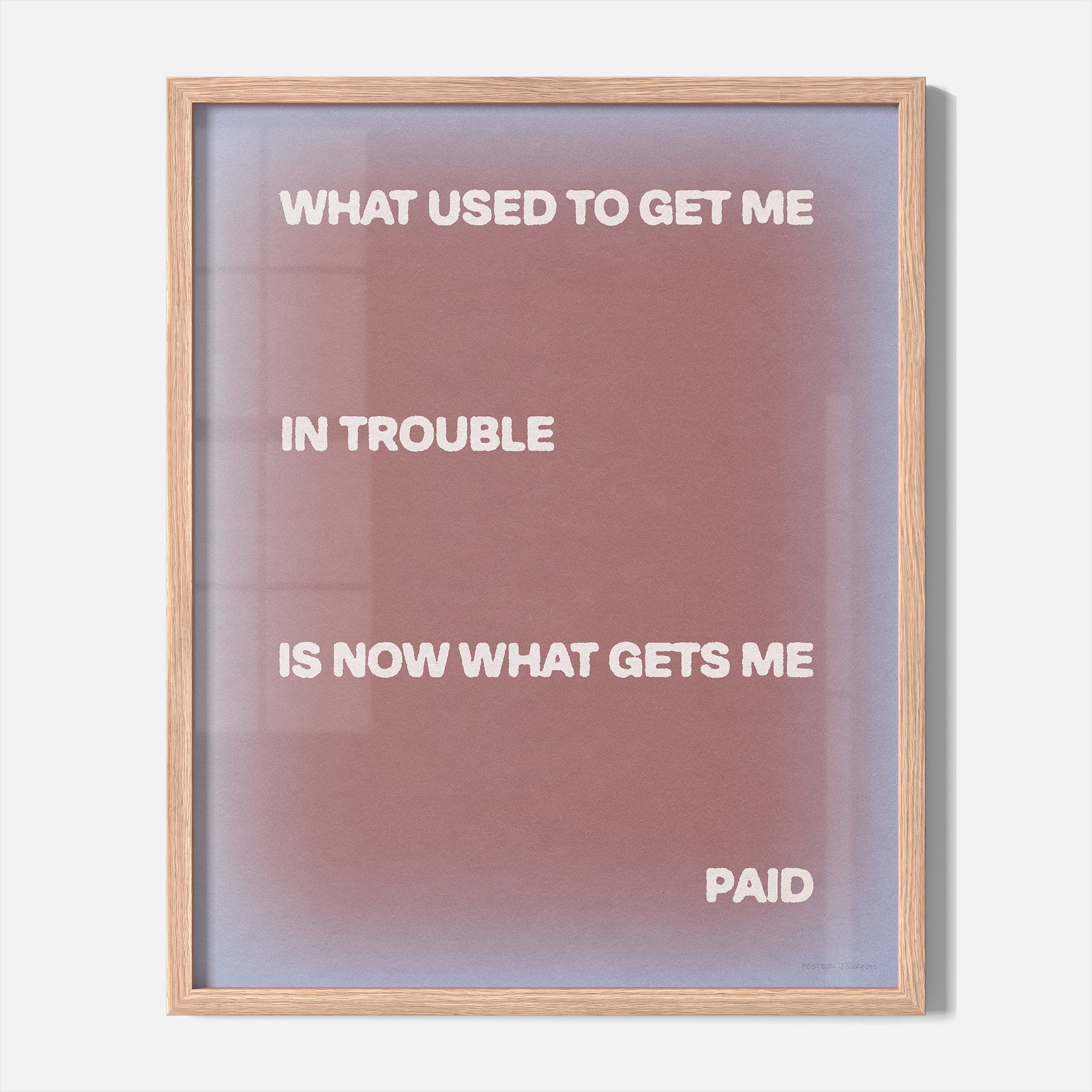 TROUBLE PRINT